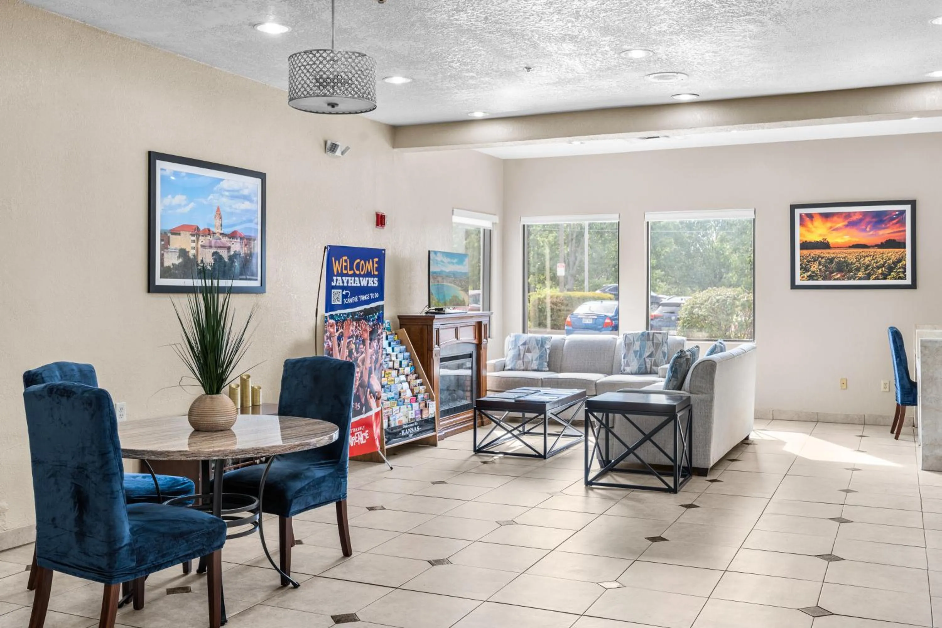 Seating area in Baymont by Wyndham Lawrence