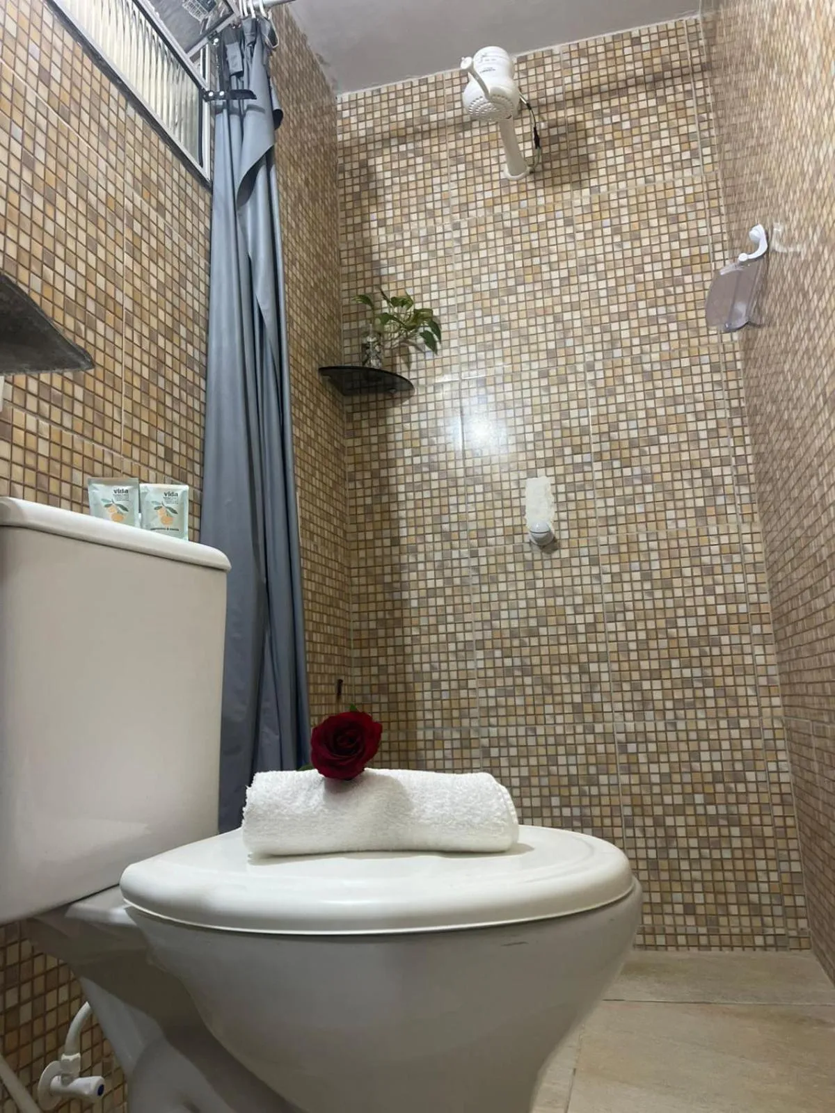 Bathroom in Pousada Nascer do Sol