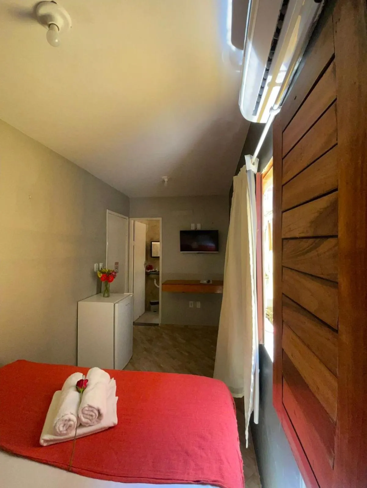 Bedroom, Bed in Pousada Nascer do Sol