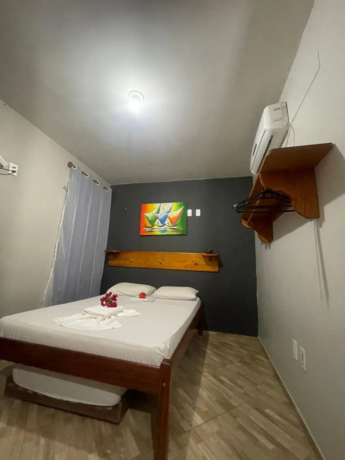 Bedroom, Bed in Pousada Nascer do Sol