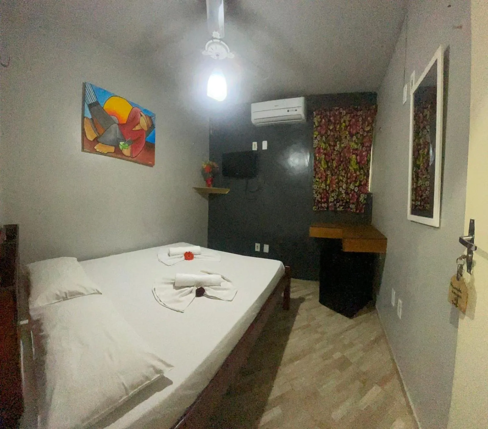 Bedroom, Bed in Pousada Nascer do Sol