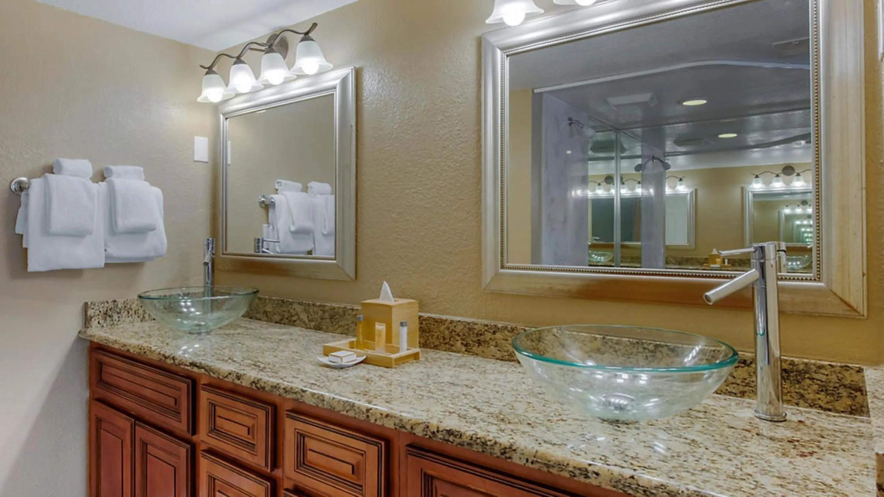 Bathroom in Bluegreen Vacations Orlando's Sunshine Resort