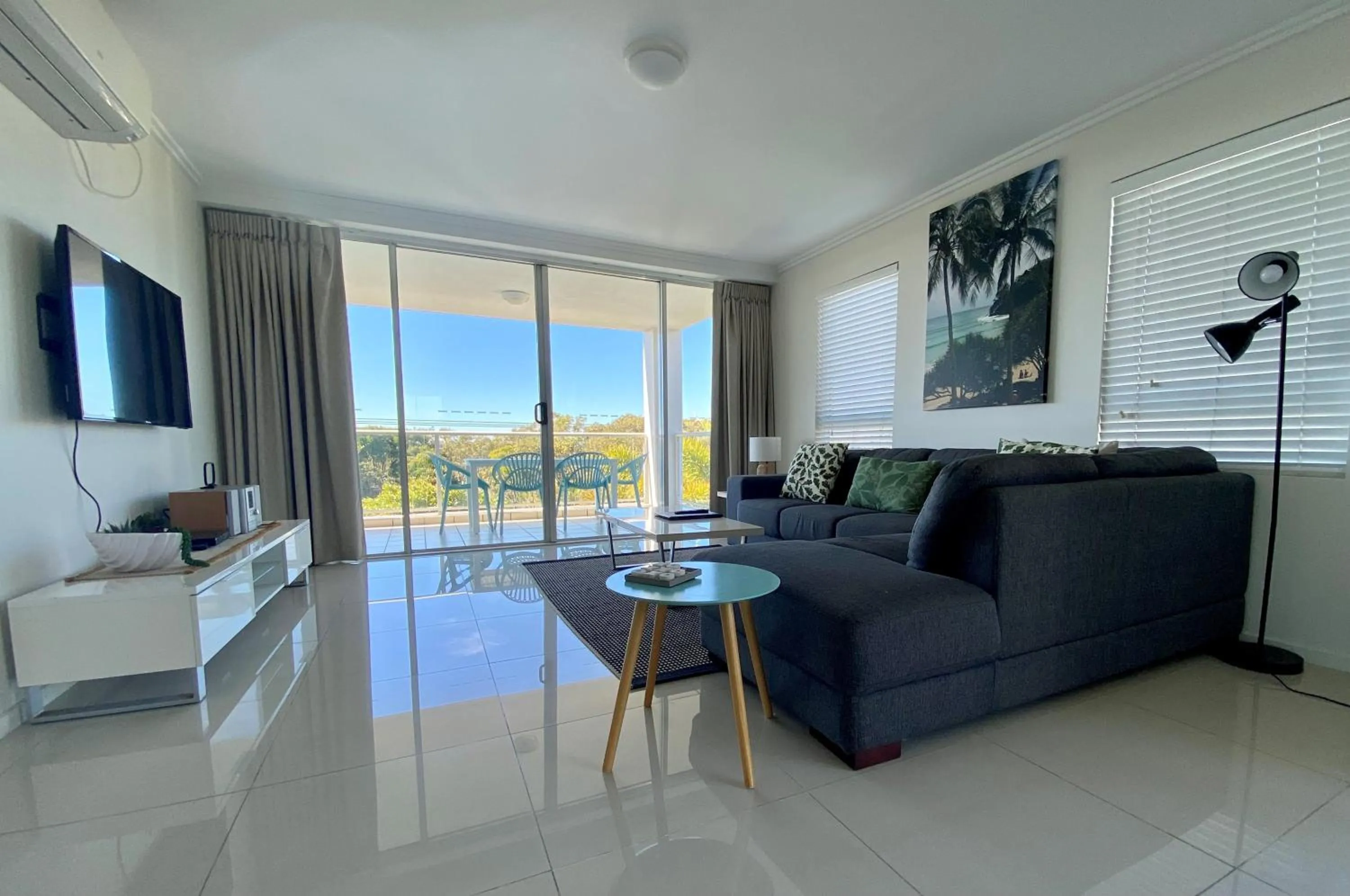 Living room in Seachange Coolum Beach