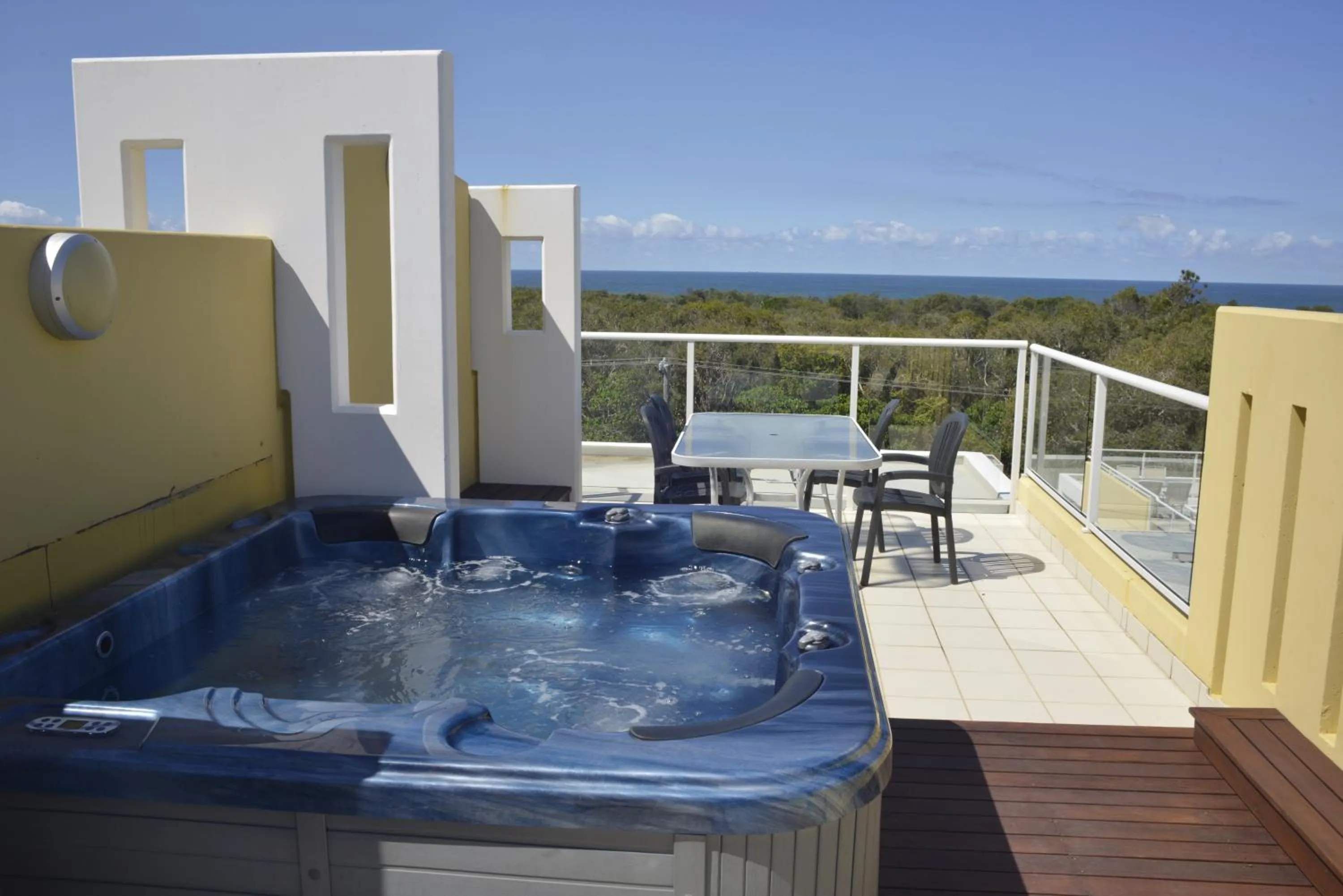 Hot Tub in Seachange Coolum Beach