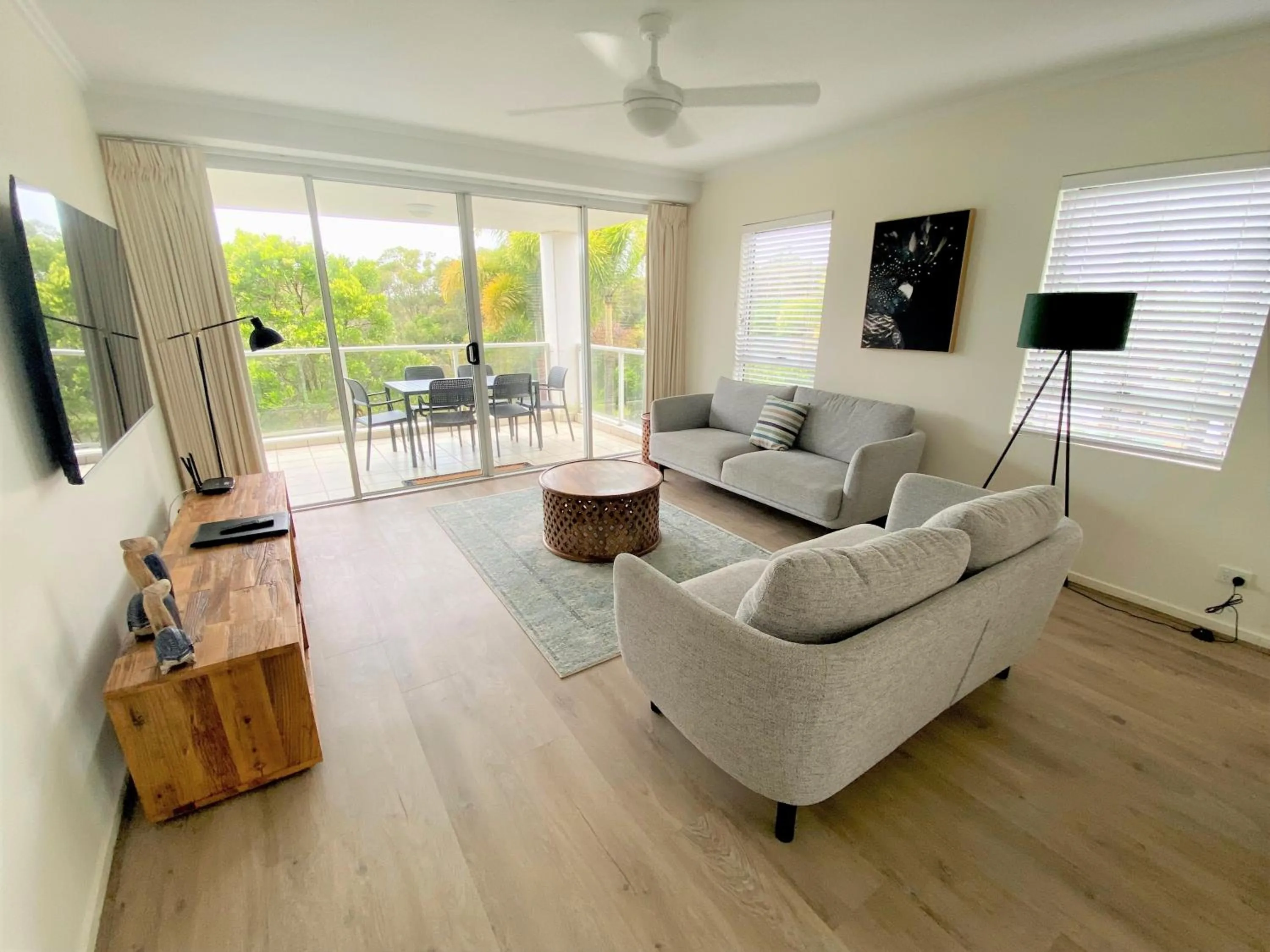 Living room in Seachange Coolum Beach