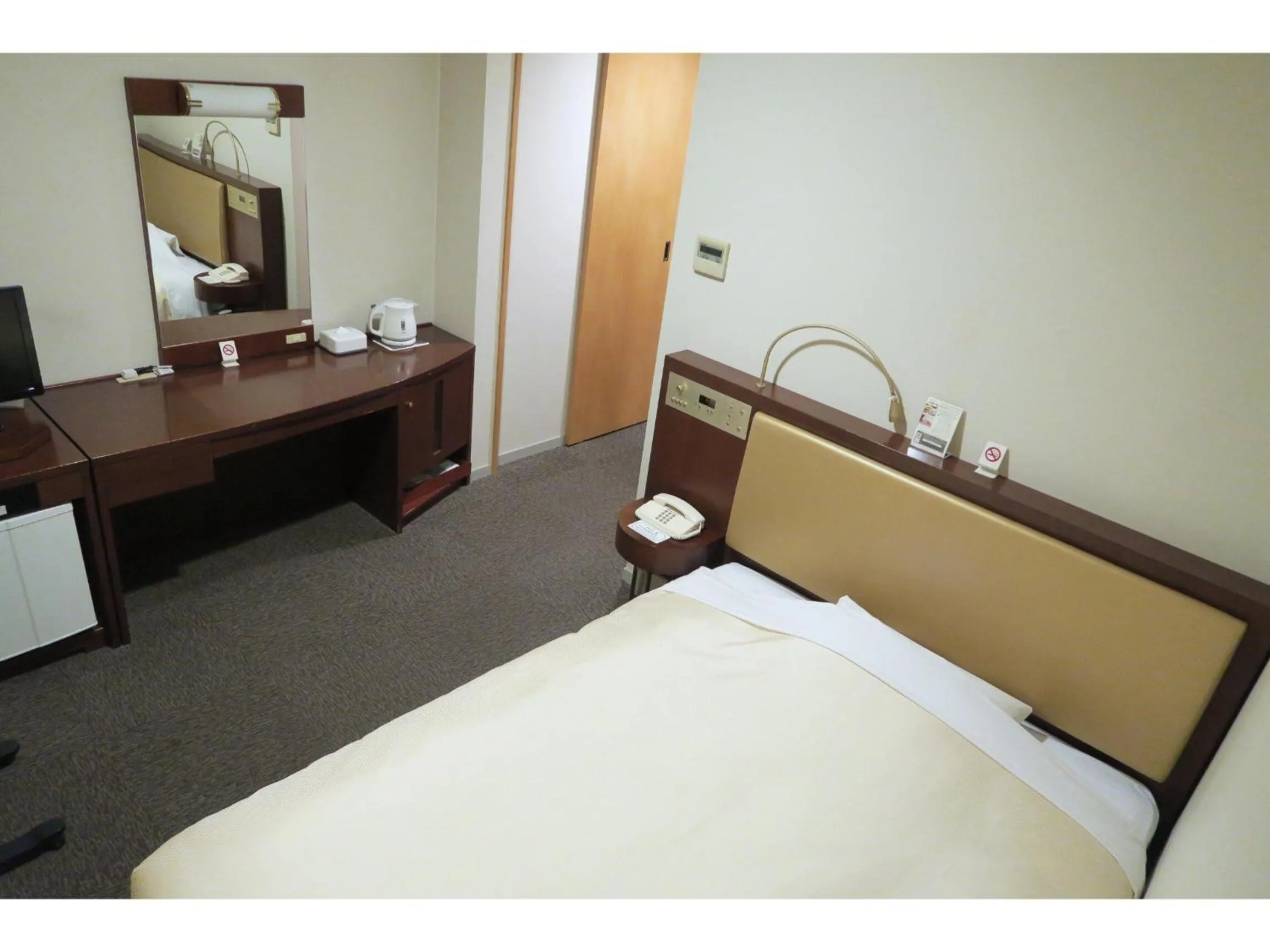 Bed in Hotel Mielparque Kumamoto