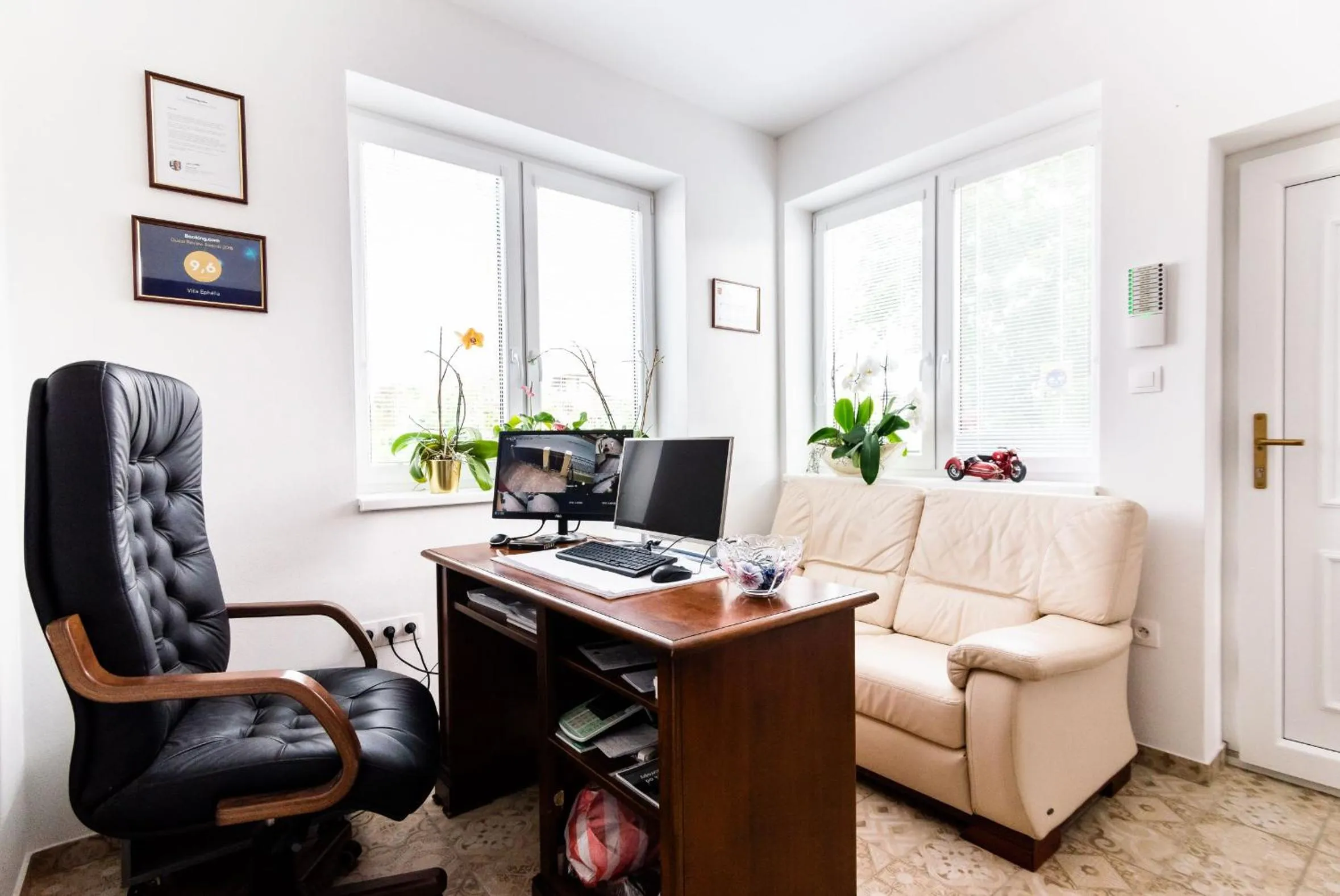 Lobby or reception in Villa Ephélia