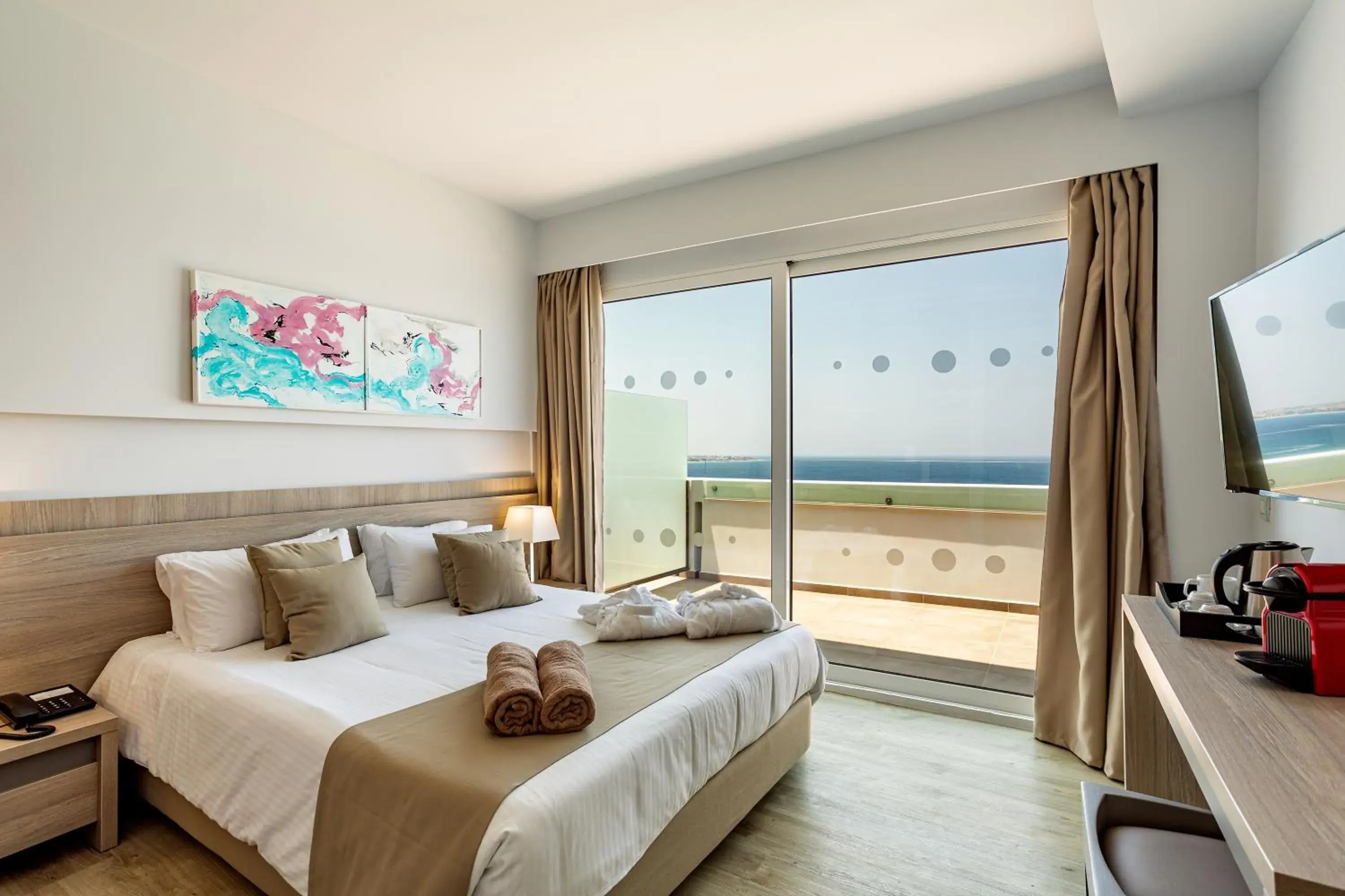One-Bedroom Suite with Sea View in Akti Imperial Deluxe Resort & Spa Dolce by Wyndham One-Bedroom Suite with Sea View in Akti Imperial Deluxe Resort & Spa Dolce by Wyndham
