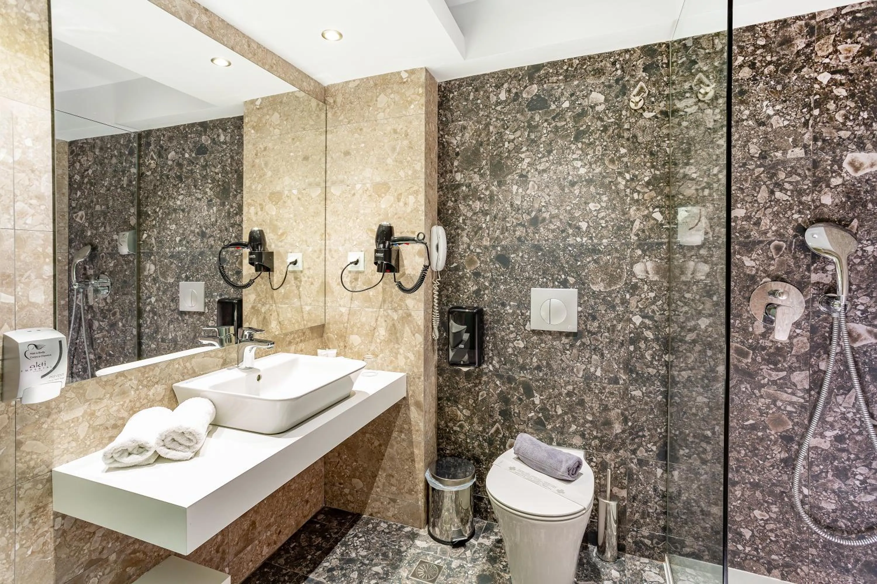 Bathroom in Akti Imperial Deluxe Resort & Spa Dolce by Wyndham