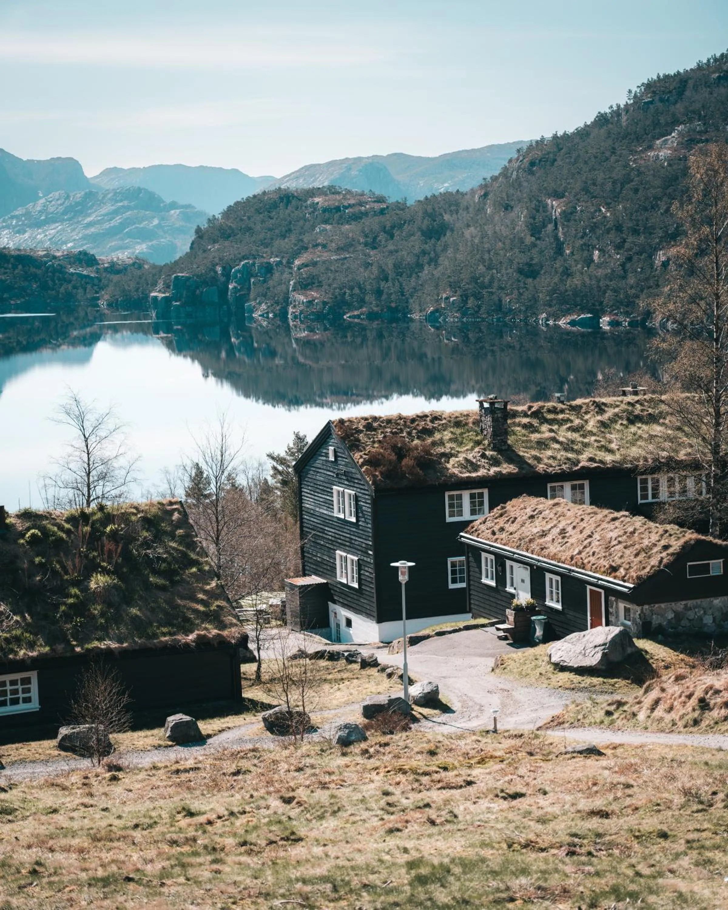 Property building in Preikestolen Hotel & BaseCamp