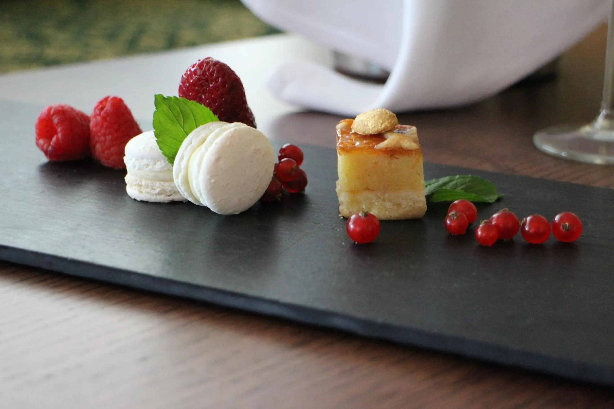 Food close-up in Grand Hotel Sofia