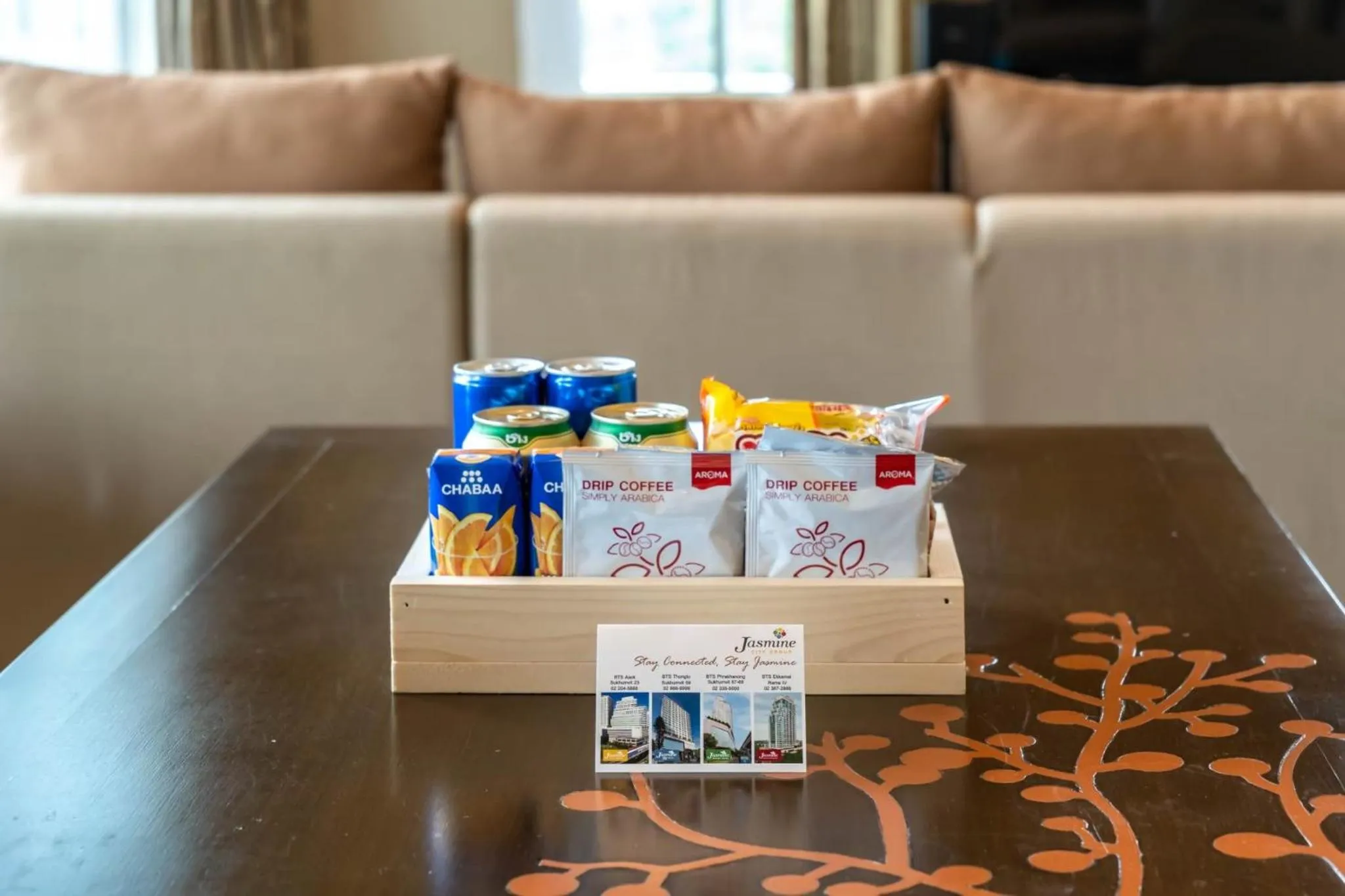 Food and drinks in Jasmine Resort Bangkok