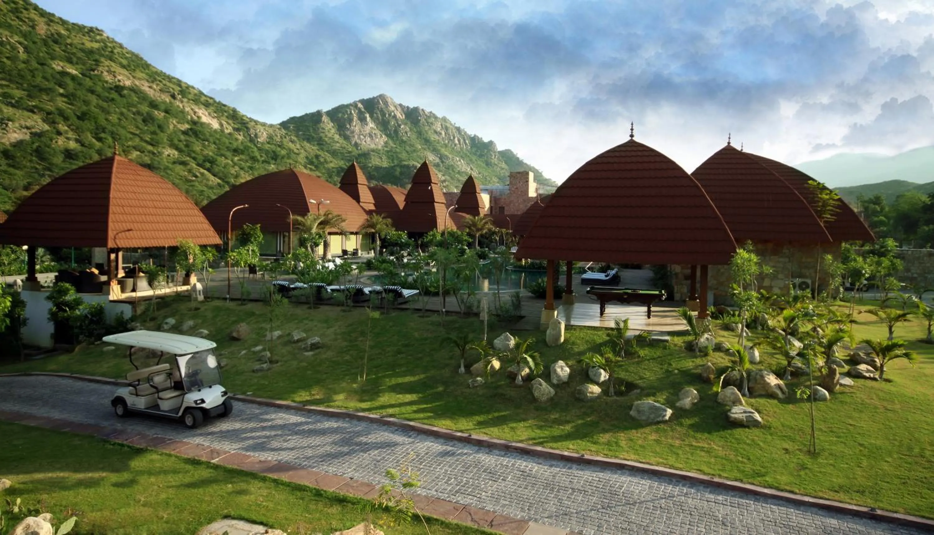 Day in Ananta Spa & Resort, Pushkar