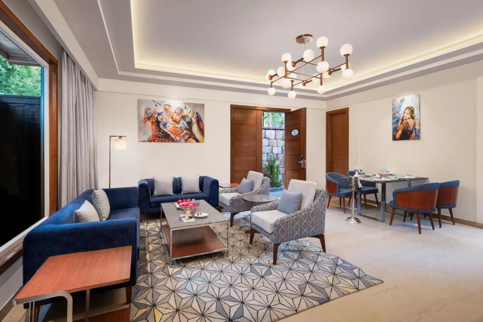 Living room in Ananta Spa & Resort, Pushkar