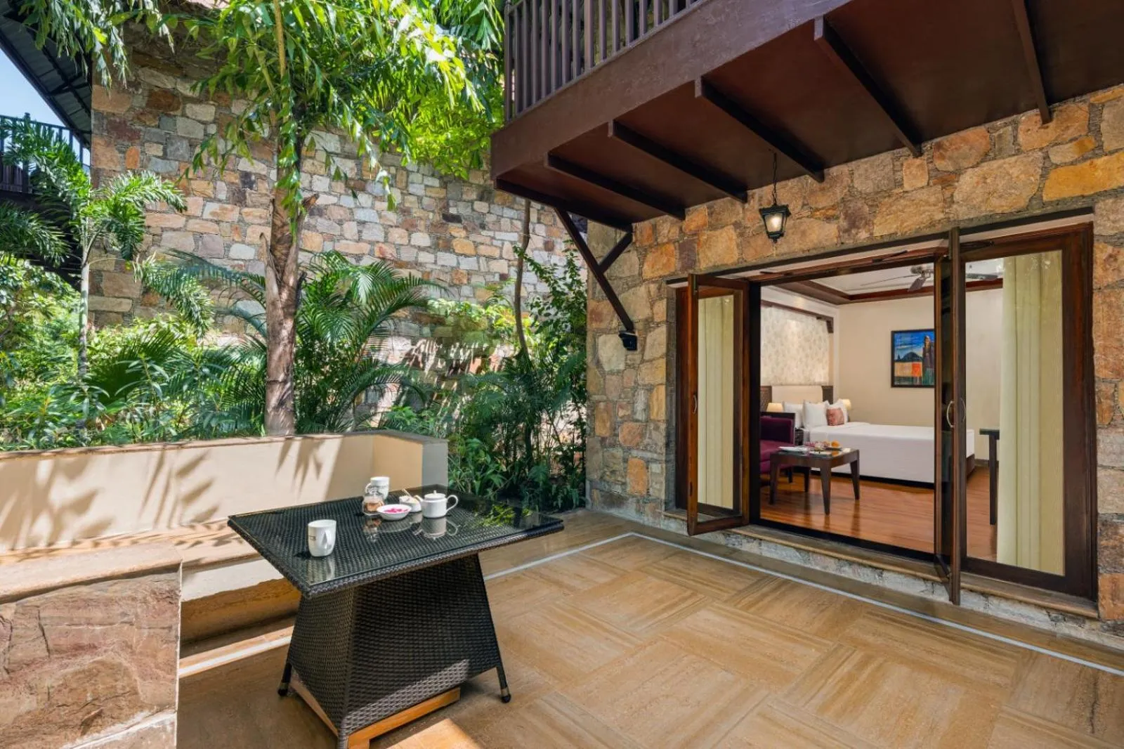 Patio in Ananta Spa & Resort, Pushkar