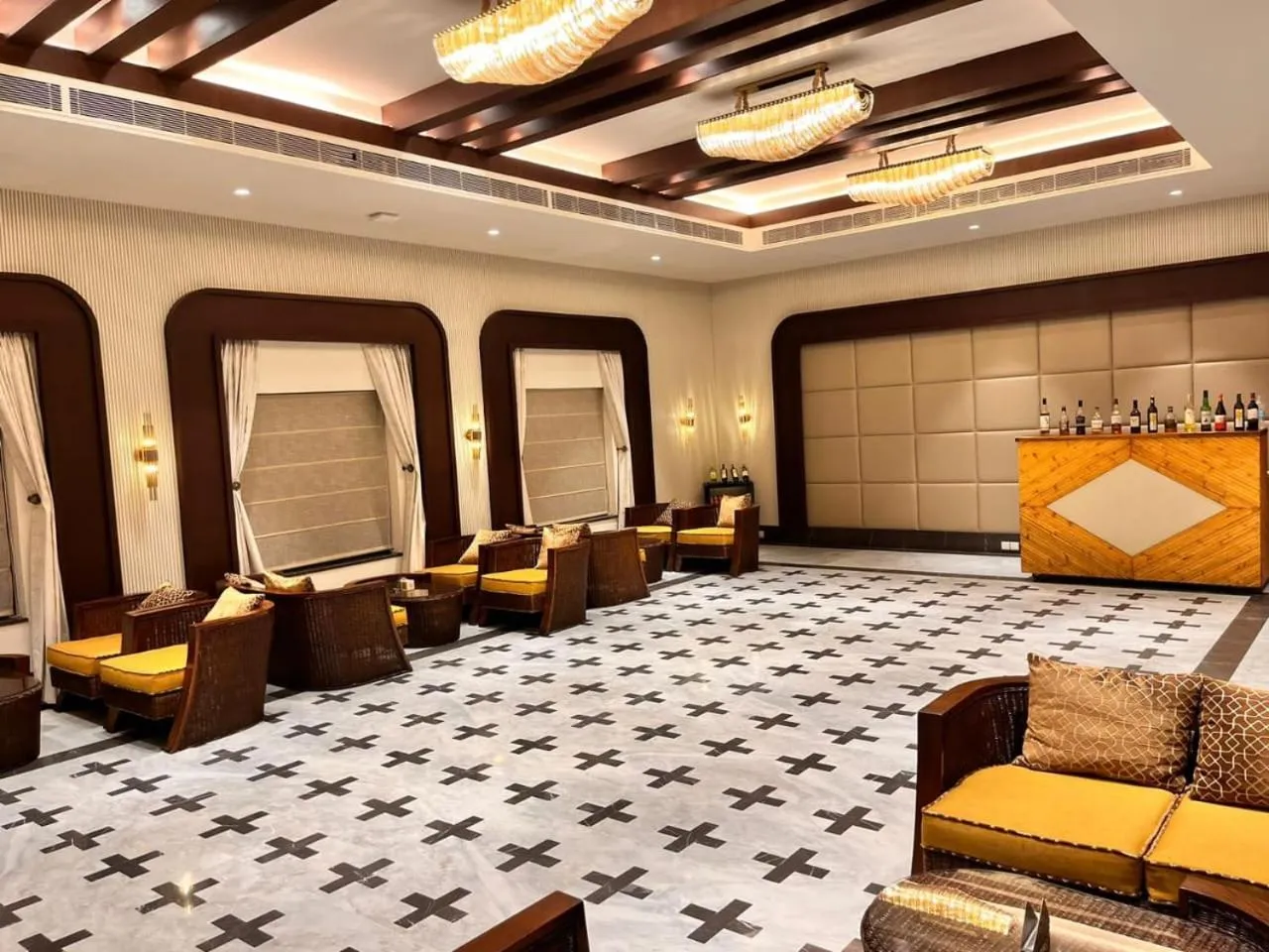 Lounge or bar in Ananta Spa & Resort, Pushkar