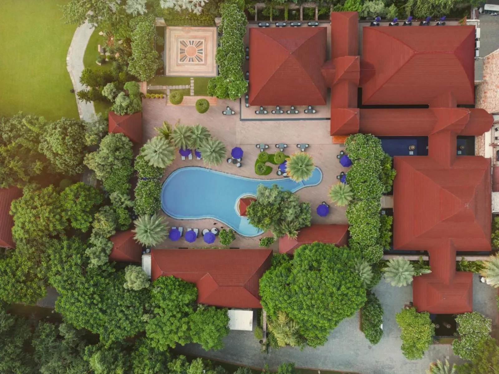 Bird's eye view in Ananta Spa & Resort, Pushkar