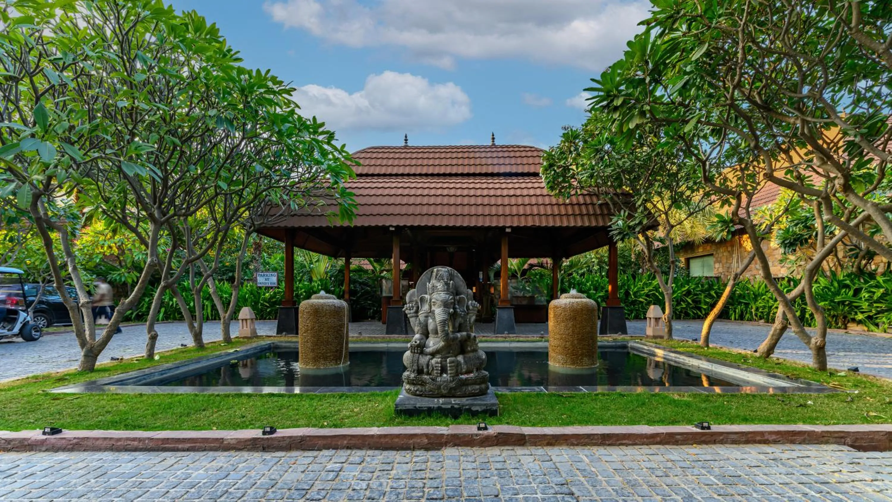 Facade/entrance in Ananta Spa & Resort, Pushkar