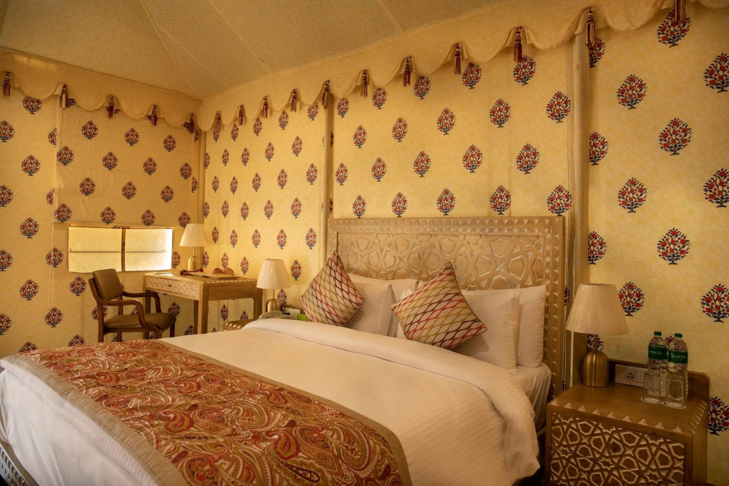 Bedroom, Bed in Ananta Spa & Resort, Pushkar