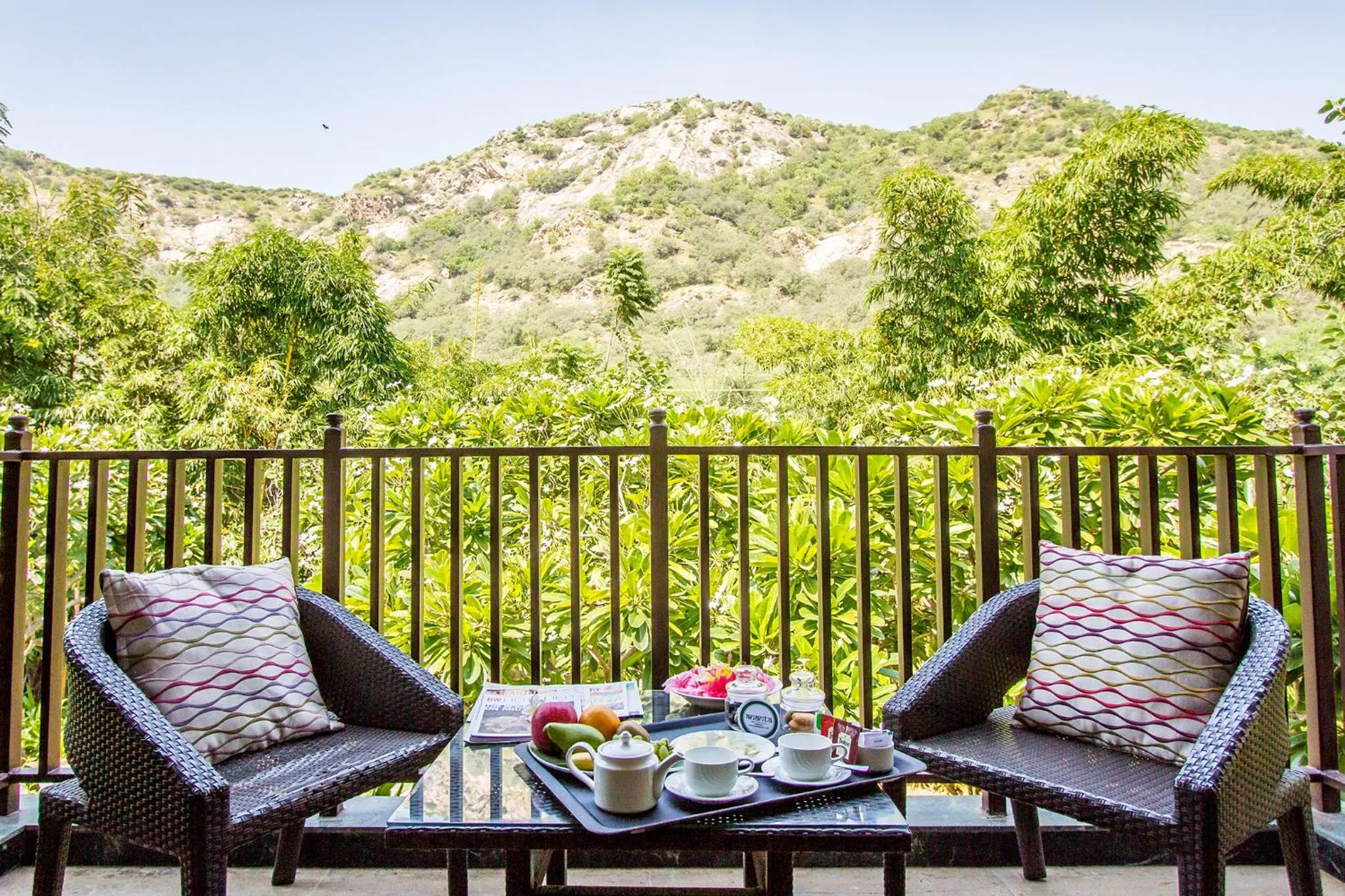 Balcony/Terrace in Ananta Spa & Resort, Pushkar