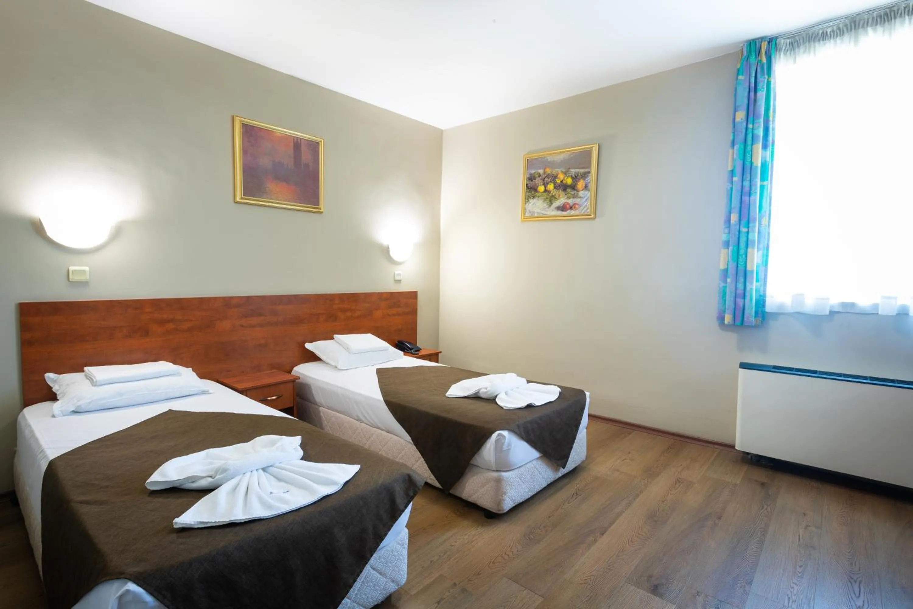 Bed in Sveta Sofia Hotel