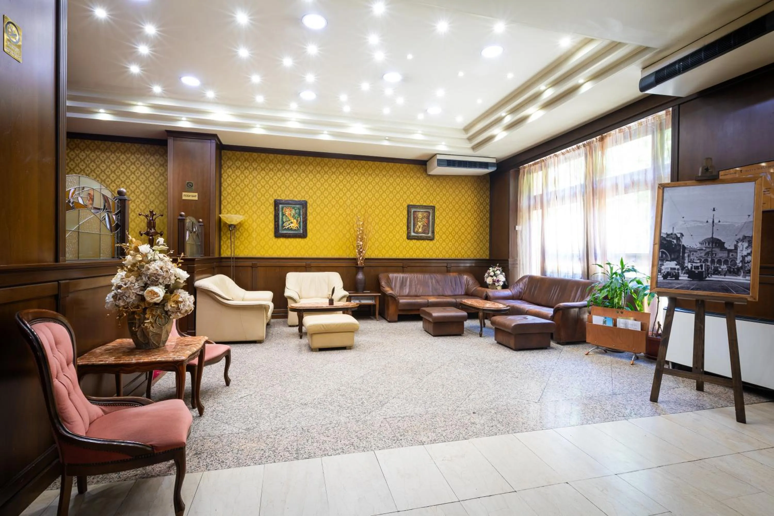 Seating area in Sveta Sofia Hotel