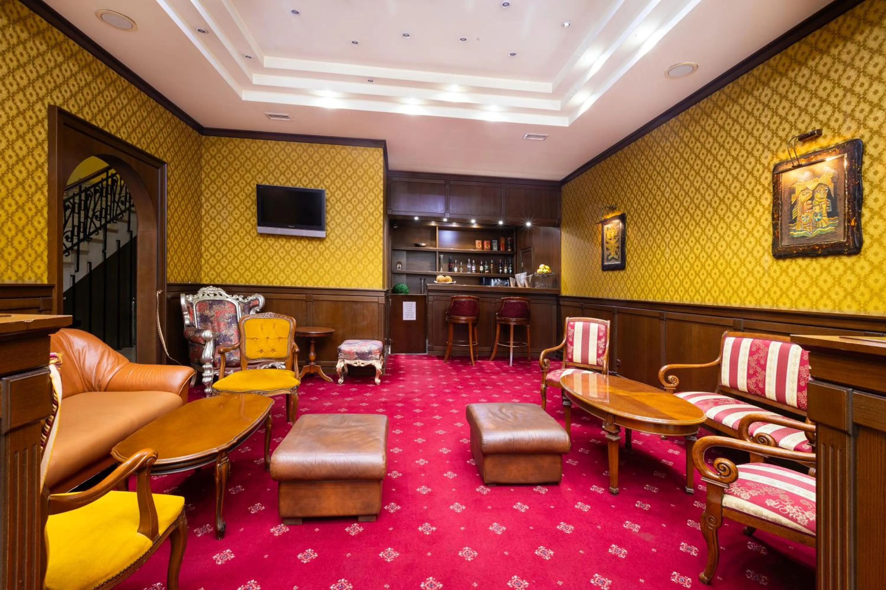 Lobby or reception in Sveta Sofia Hotel