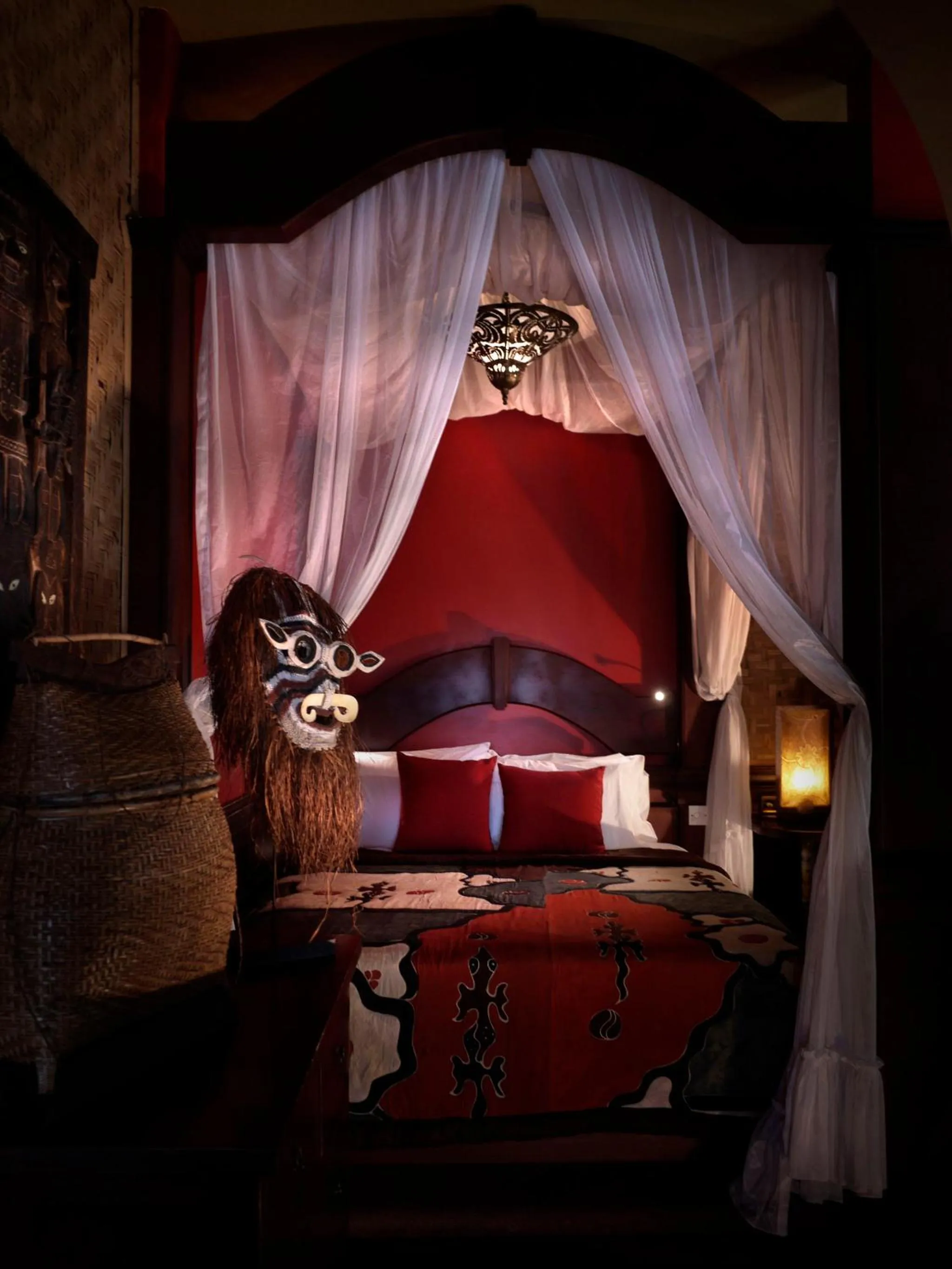 Bed in Tempat Senang Spa Resort & Restaurant