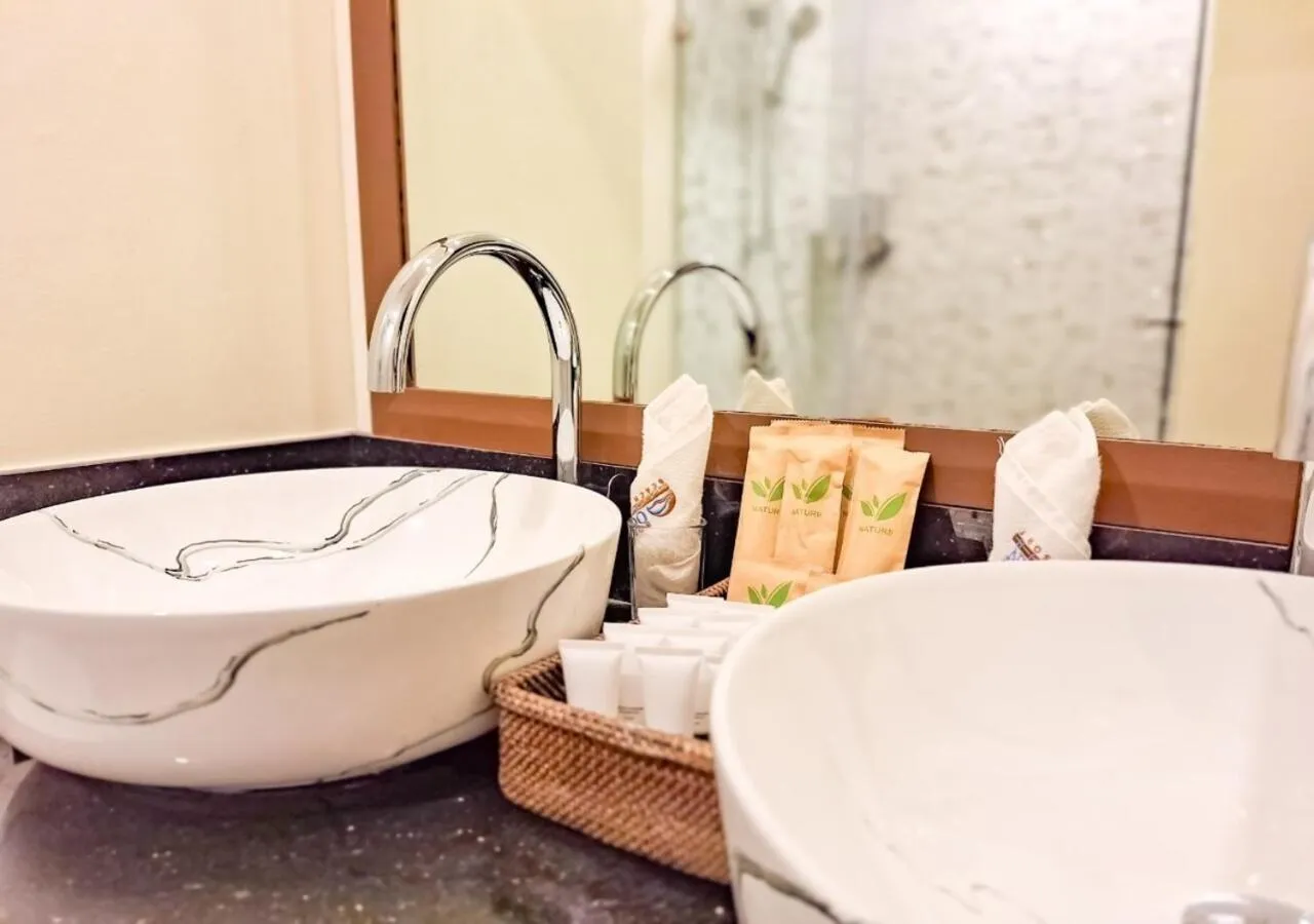 Bathroom in Boracay Ocean Club Beach Resort