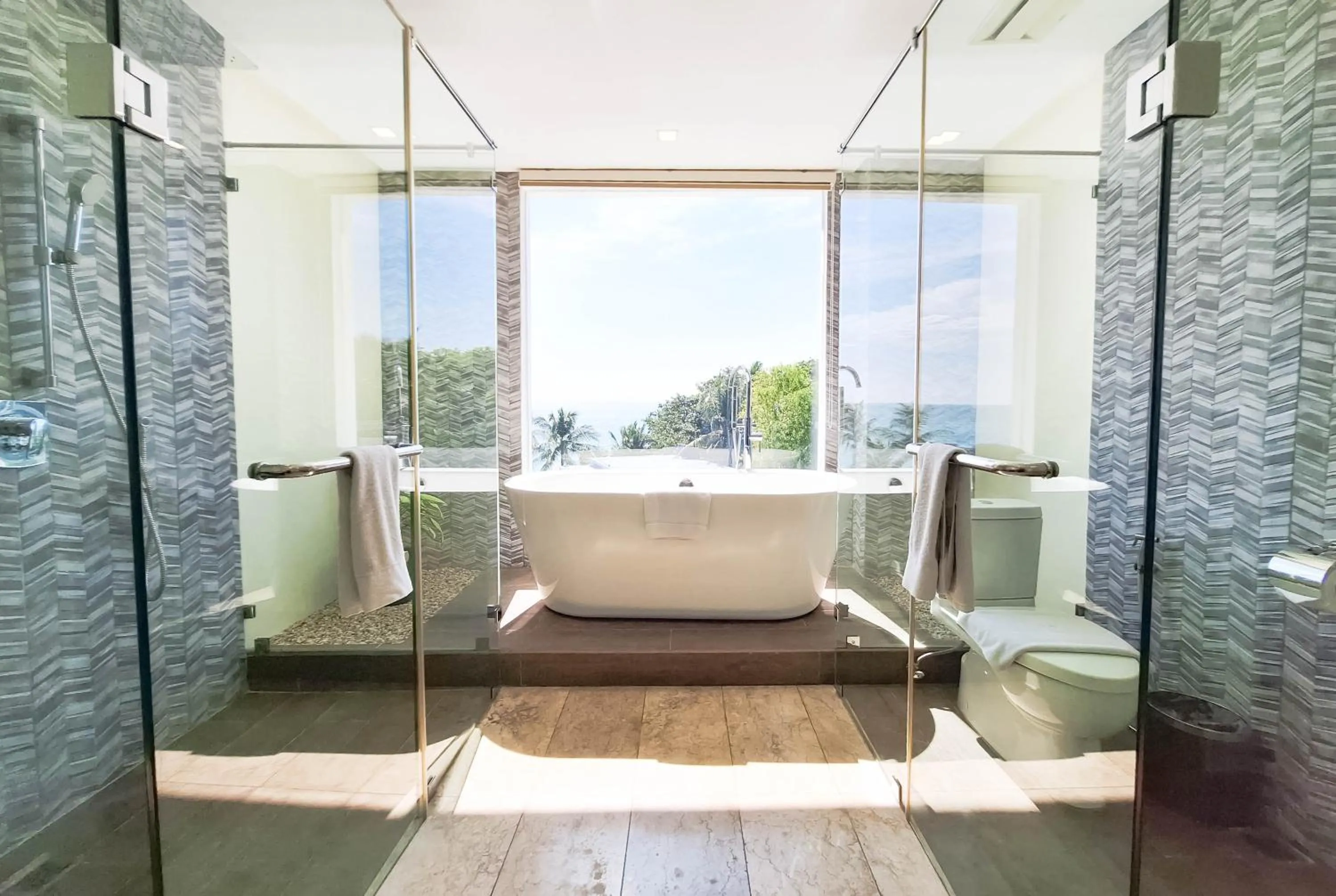 Bathroom in Boracay Ocean Club Beach Resort