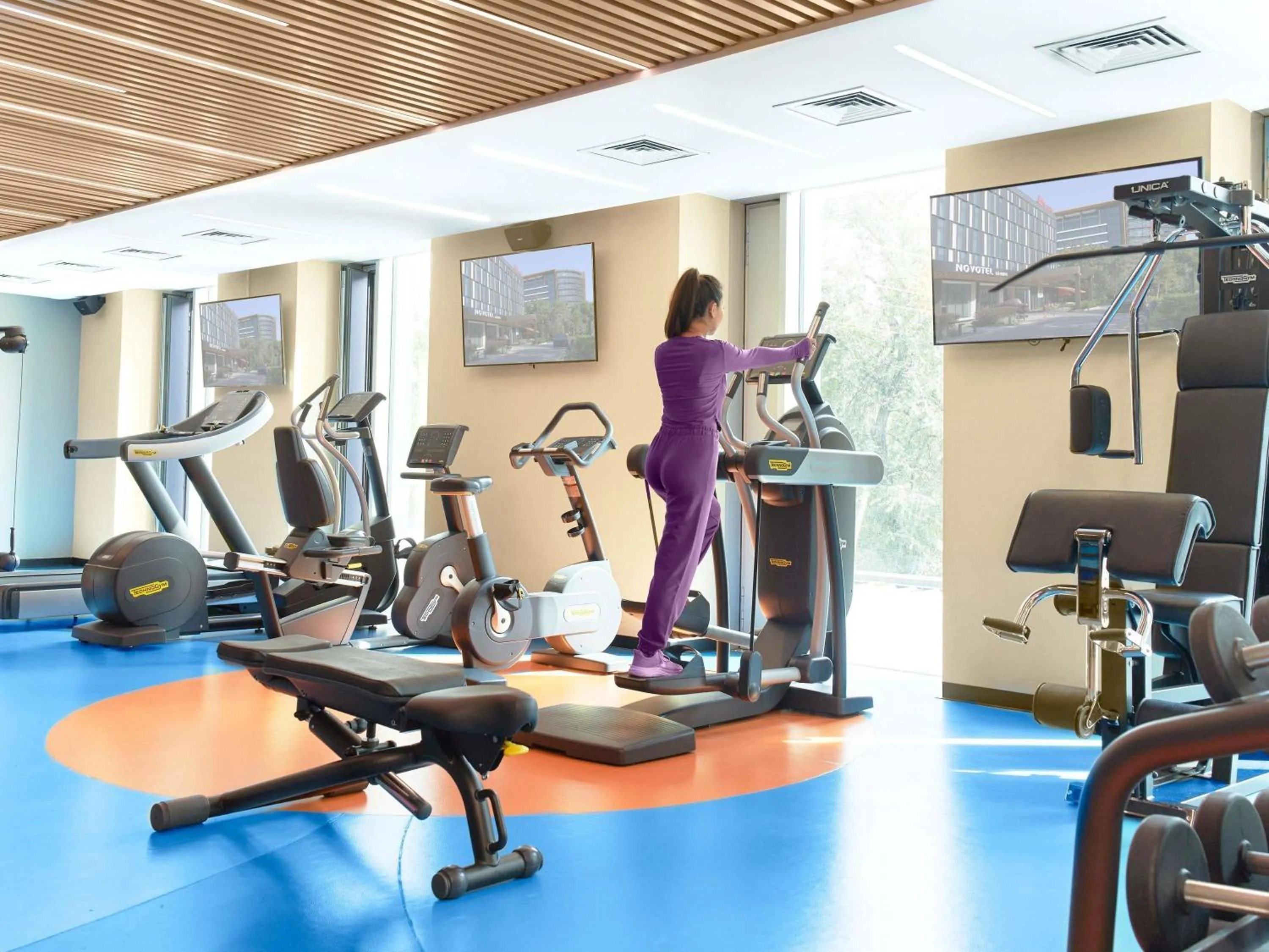 Fitness centre/facilities in ibis Almaty Jetisu