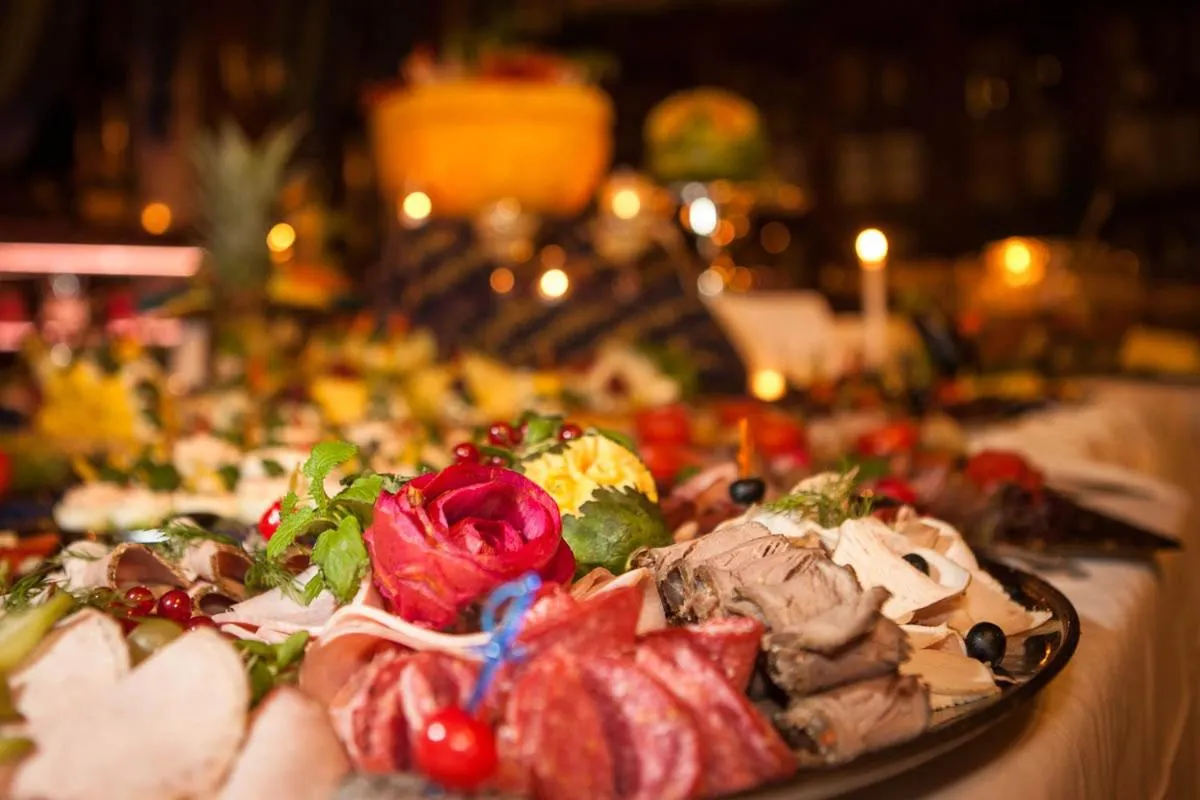 Food close-up in Hotel zum Schwan