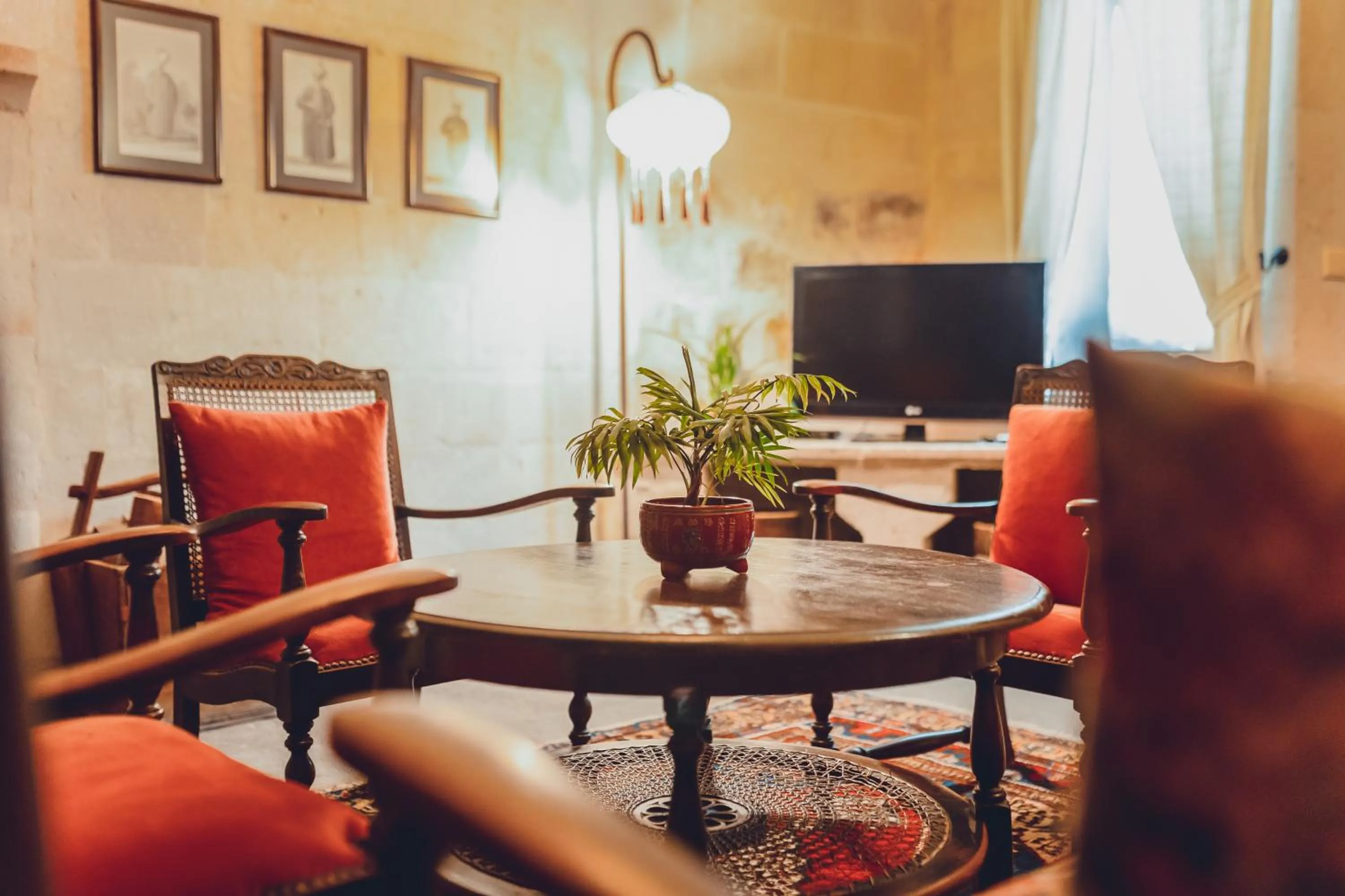Living room in Kale Konak Cappadocia