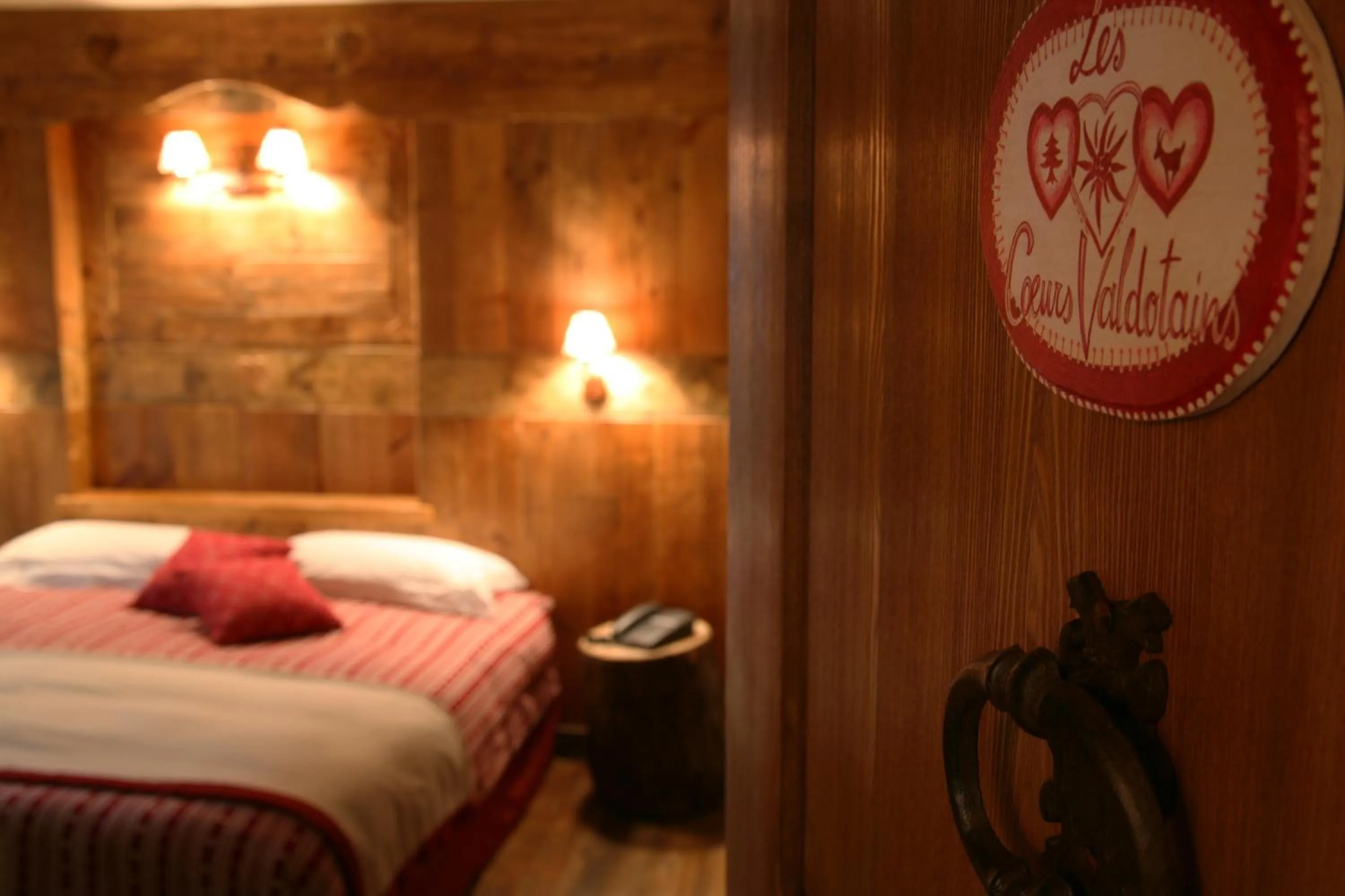 Decorative detail, Bed in Hotel Letterario Locanda Collomb