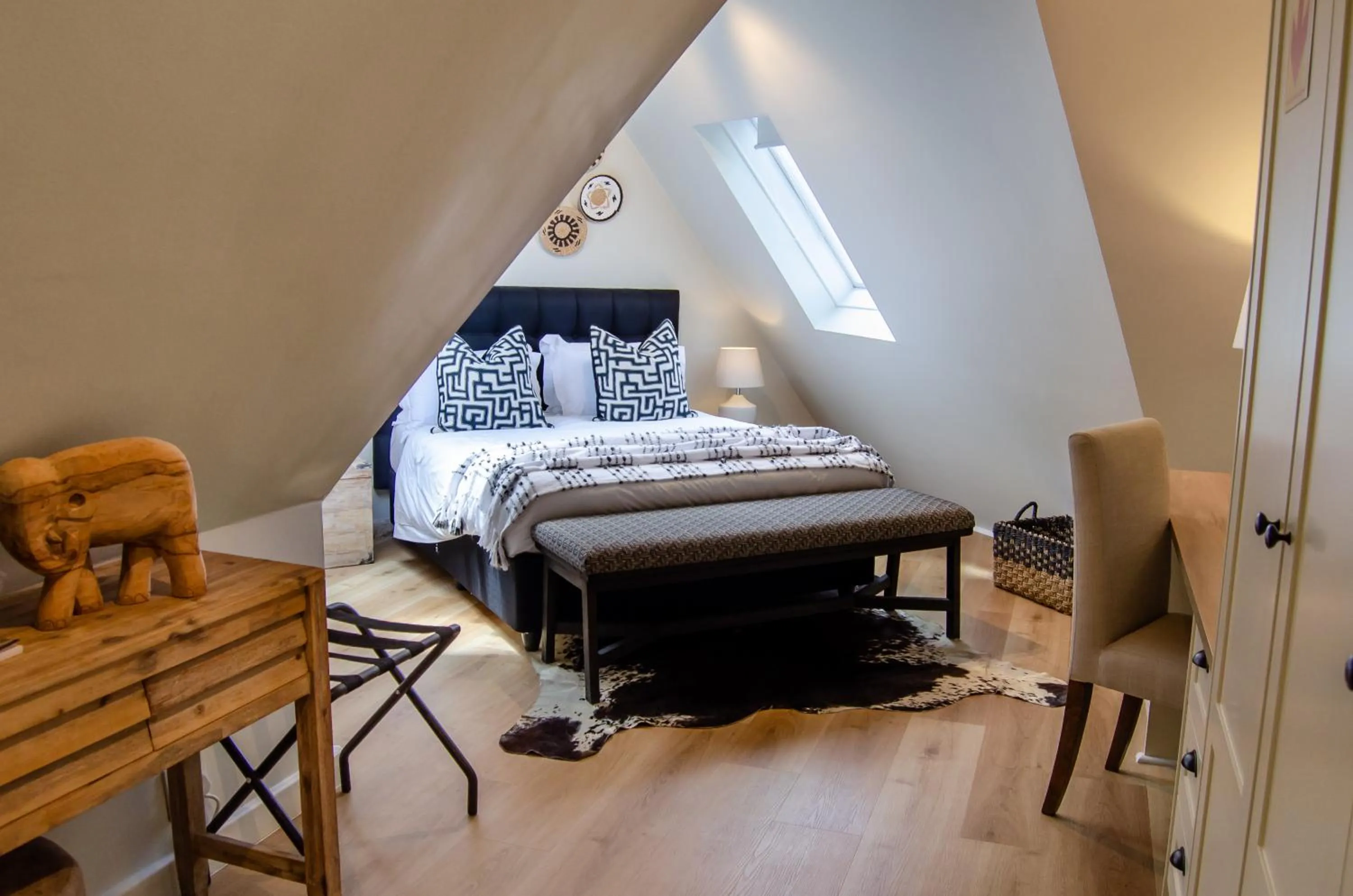 Bed in Ikhaya Safari Lodge