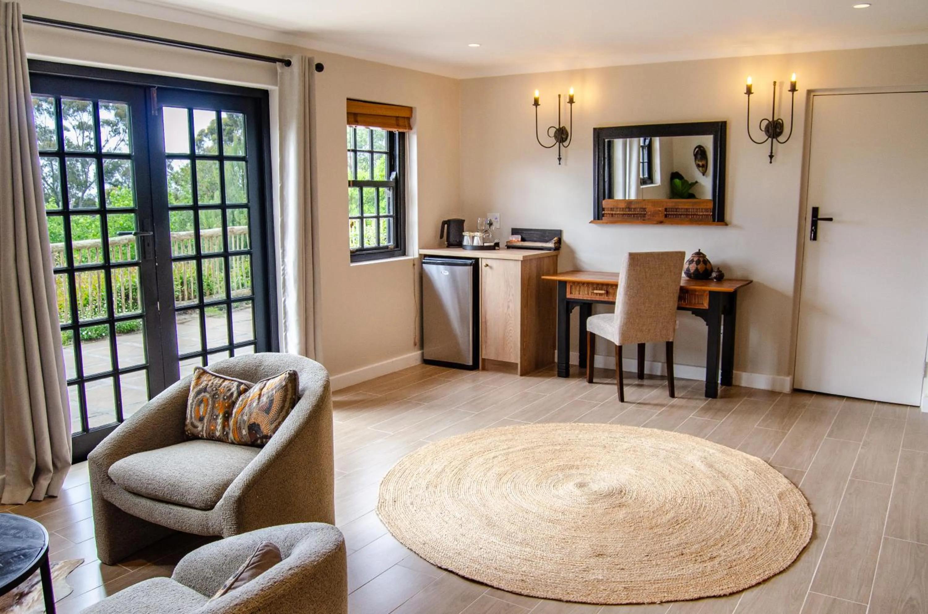 Patio in Ikhaya Safari Lodge