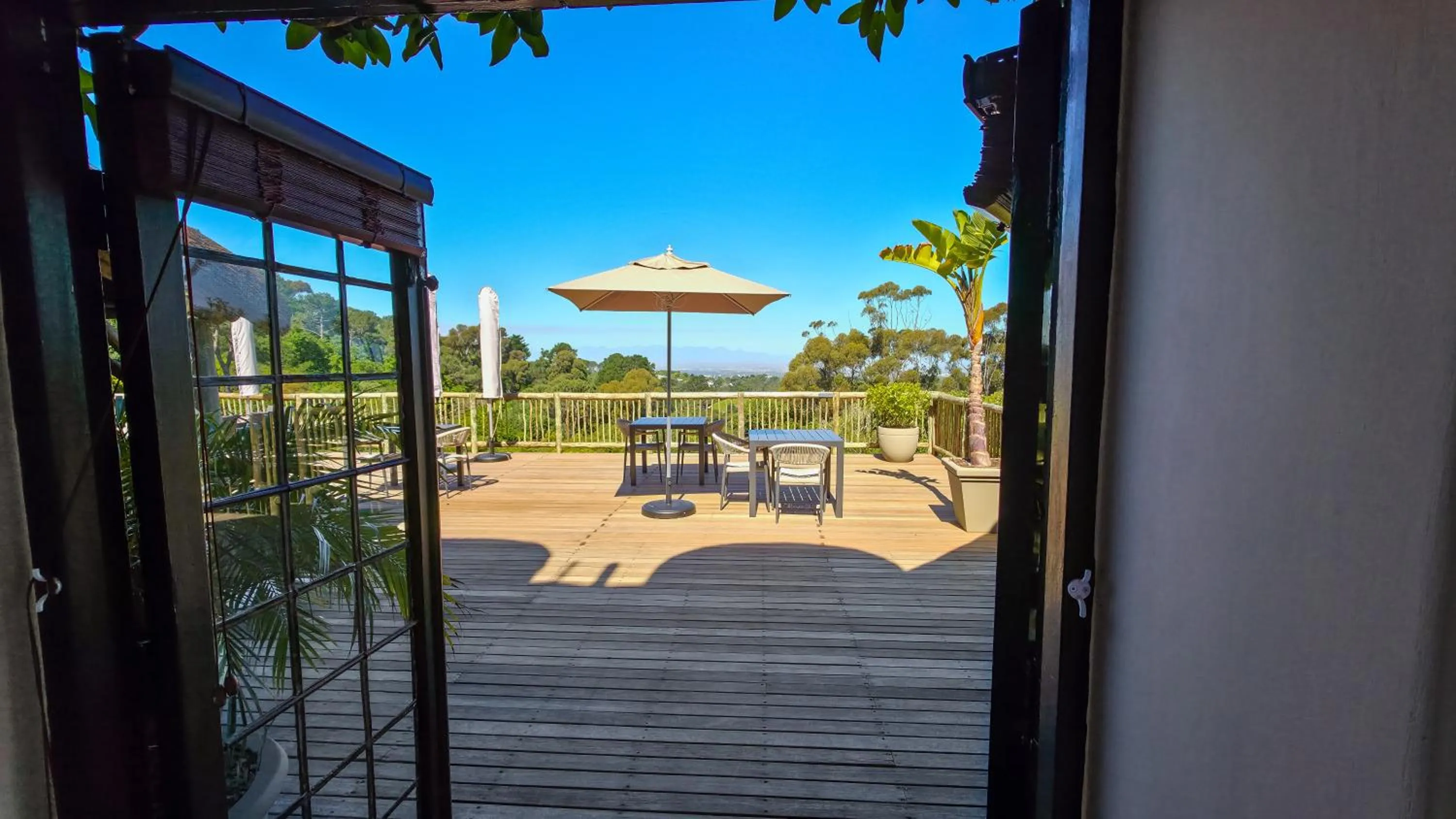 Patio in Ikhaya Safari Lodge