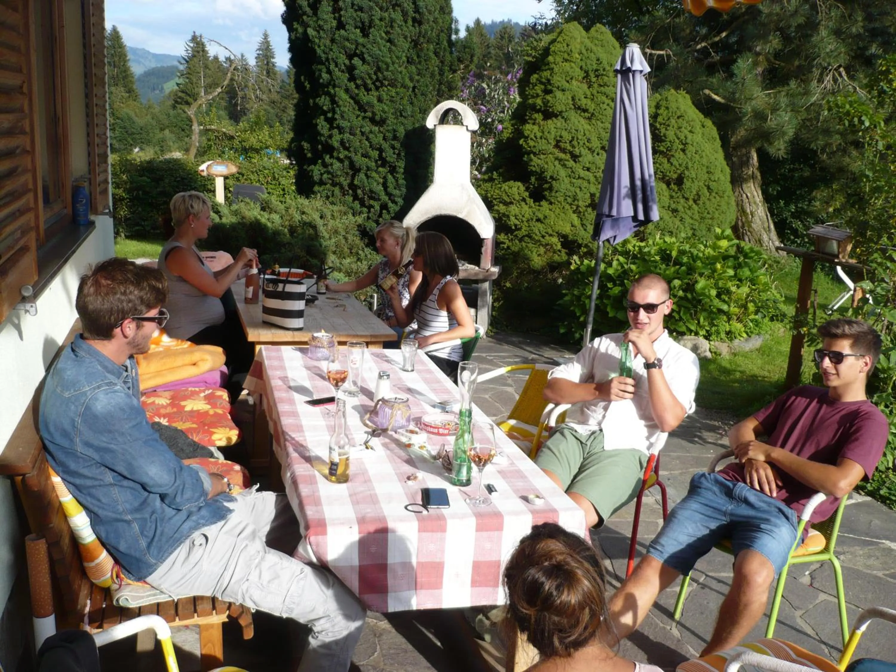 BBQ facilities in Hotel Garni Wieshof