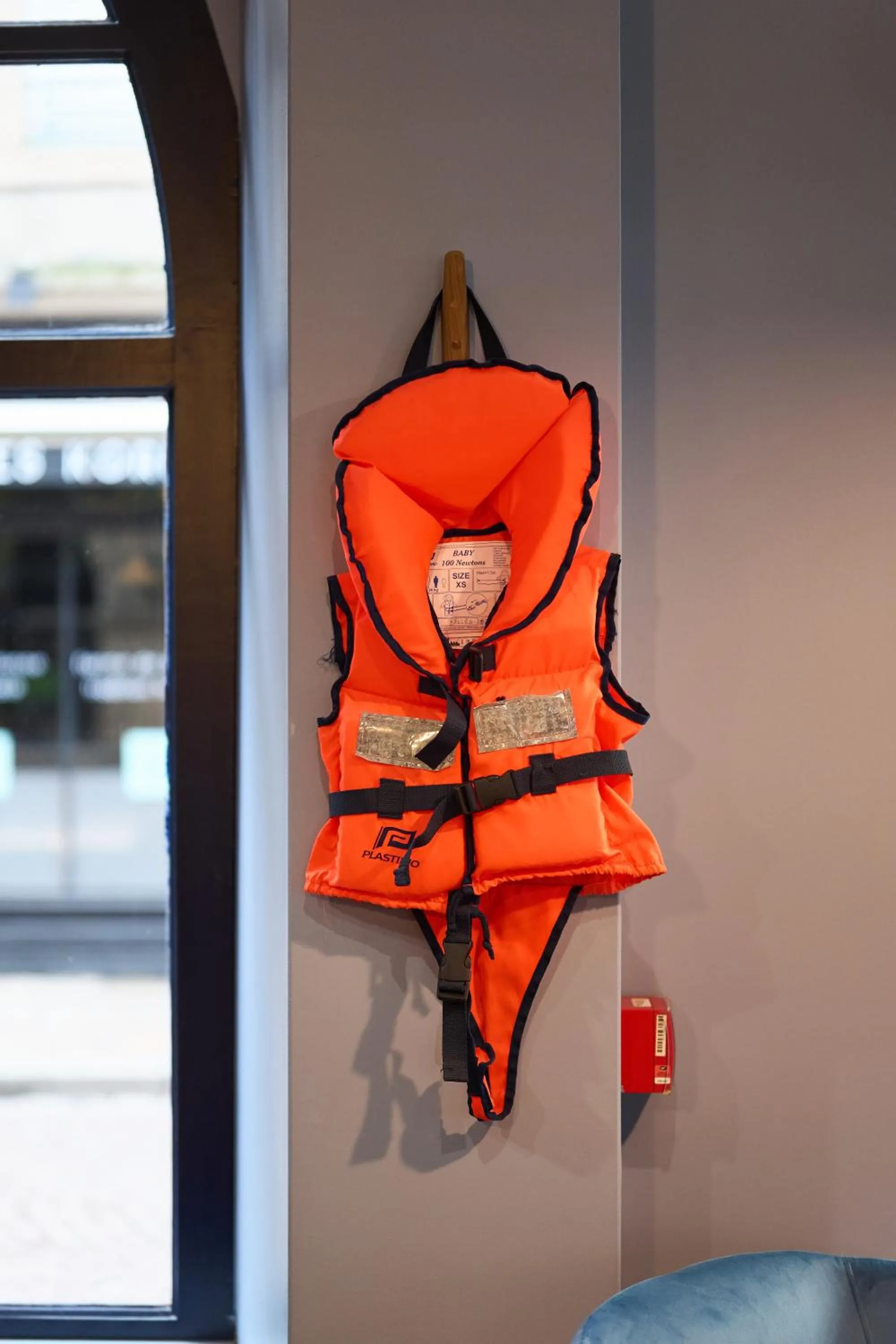 Decorative detail in ibis Styles Saint Malo Centre Historique