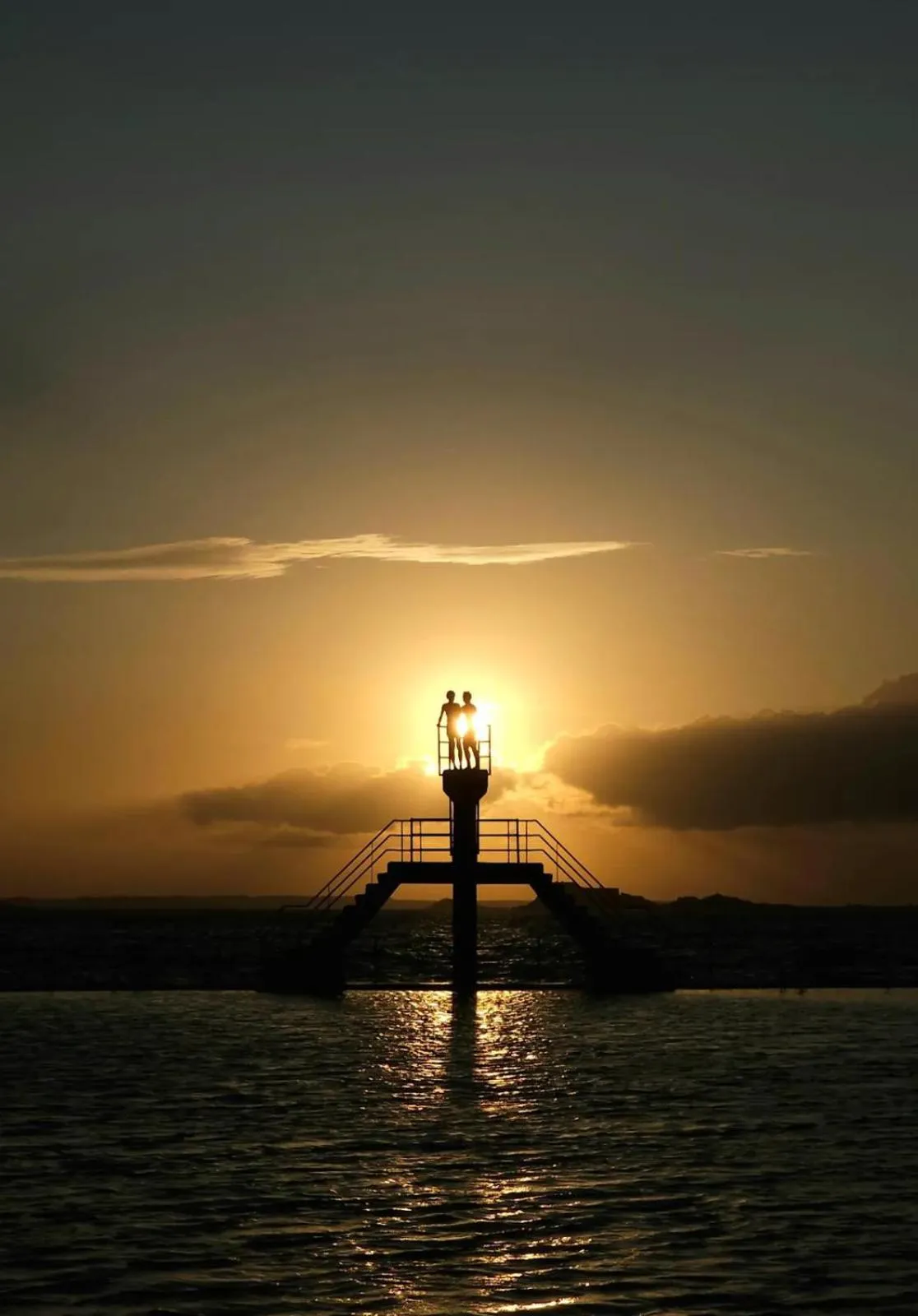 Sunrise in ibis Styles Saint Malo Centre Historique
