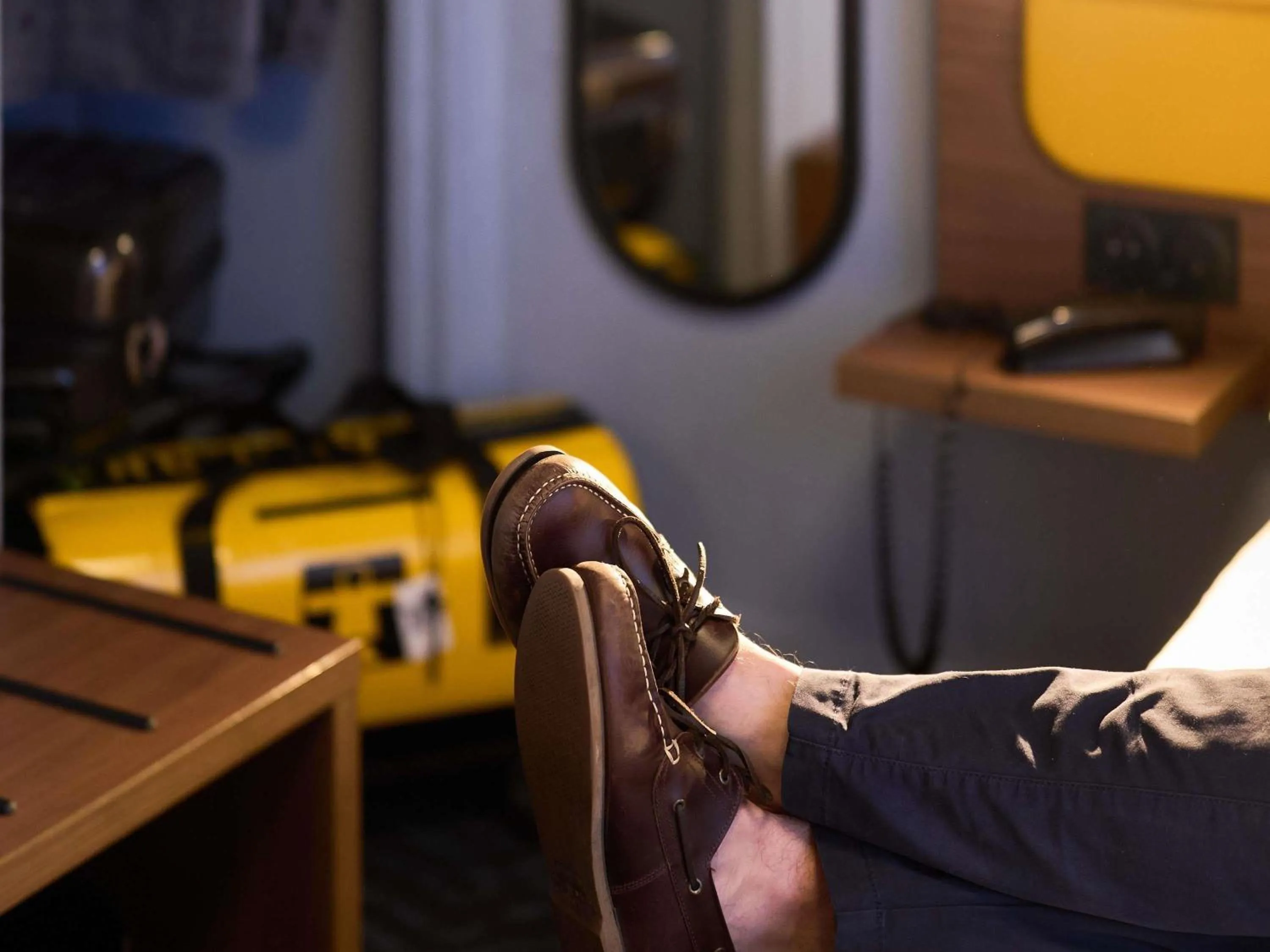 Bedroom in ibis Styles Saint Malo Centre Historique