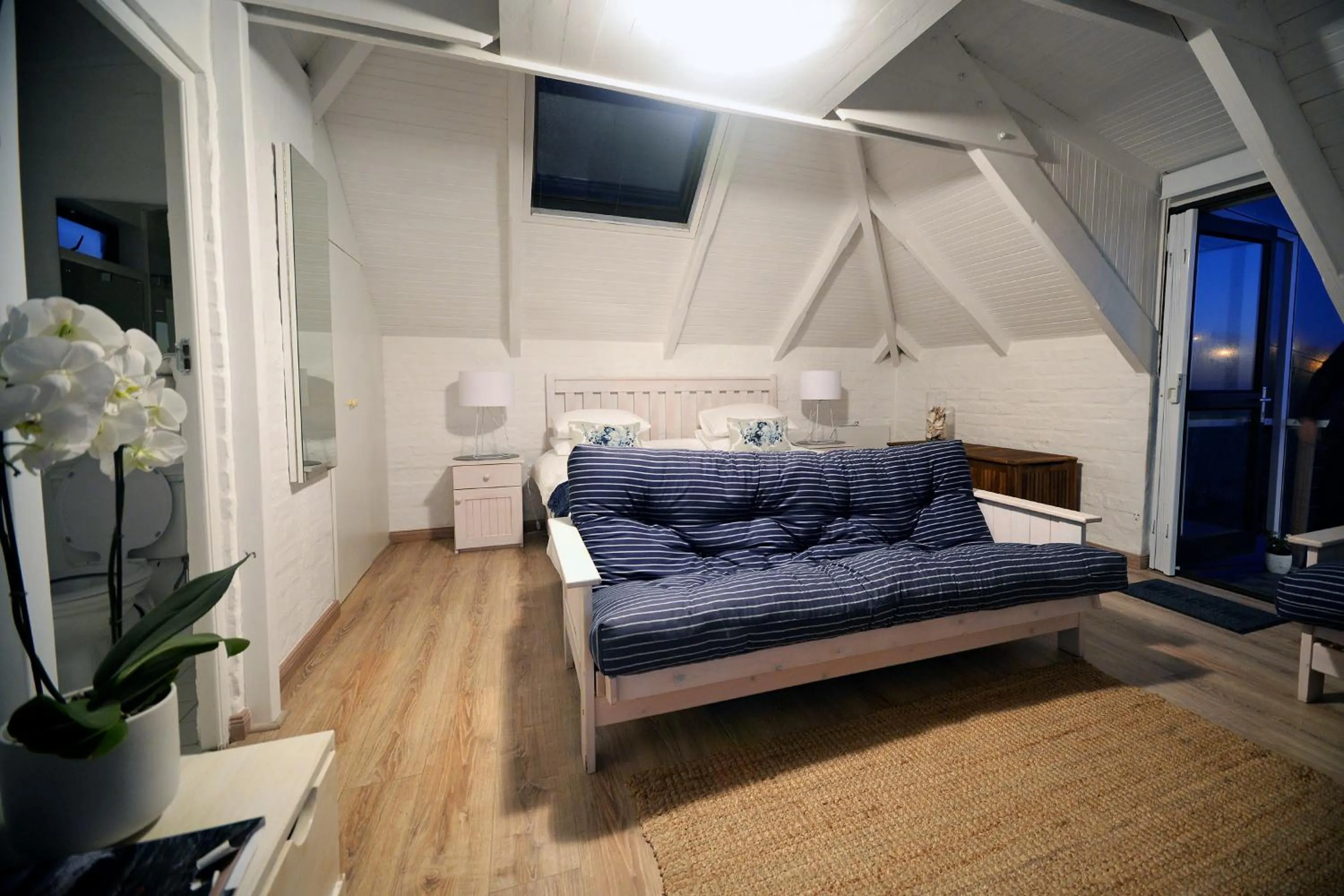 Bed in Rocklands Seaside Bed and Breakfast