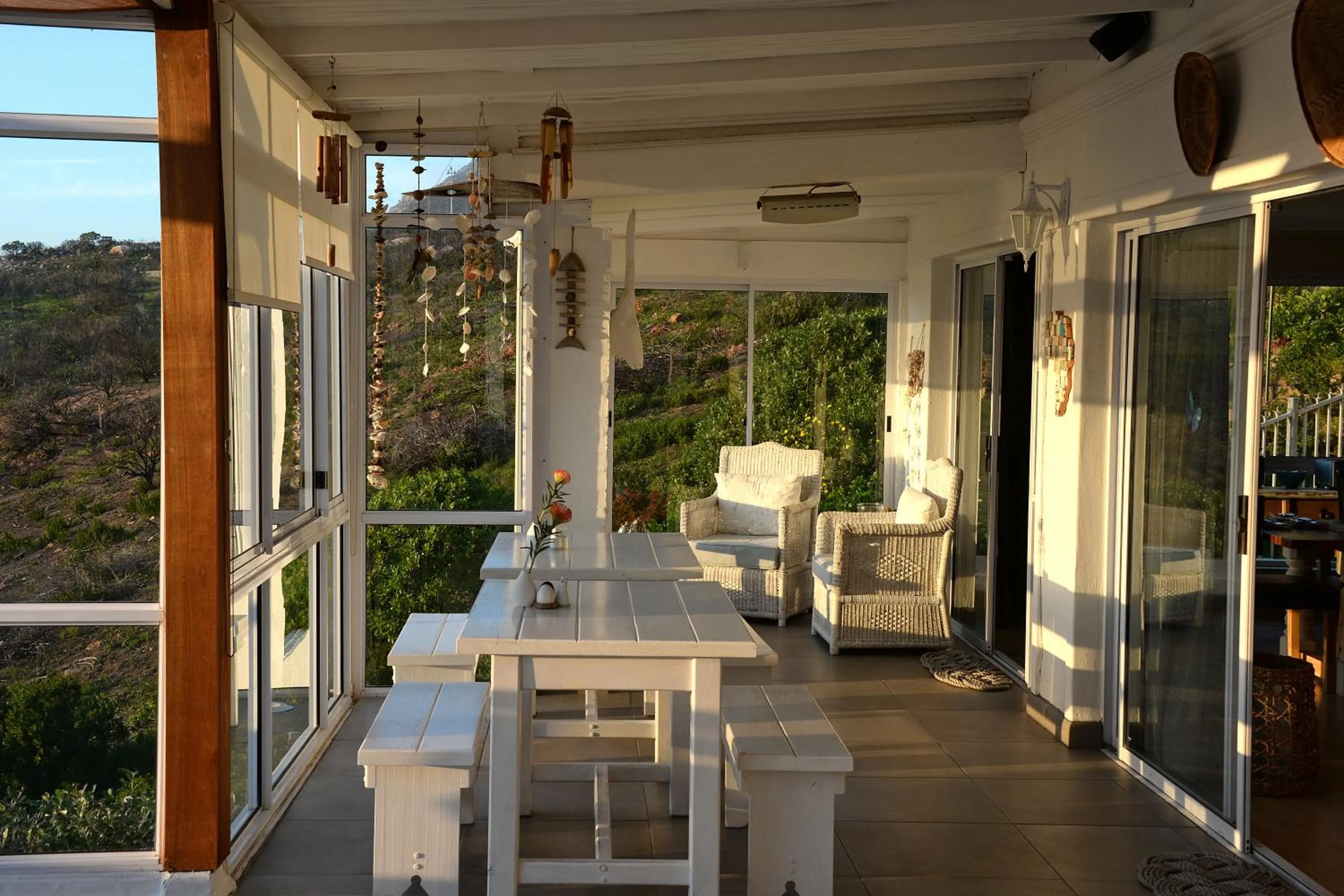 Patio in Rocklands Seaside Bed and Breakfast