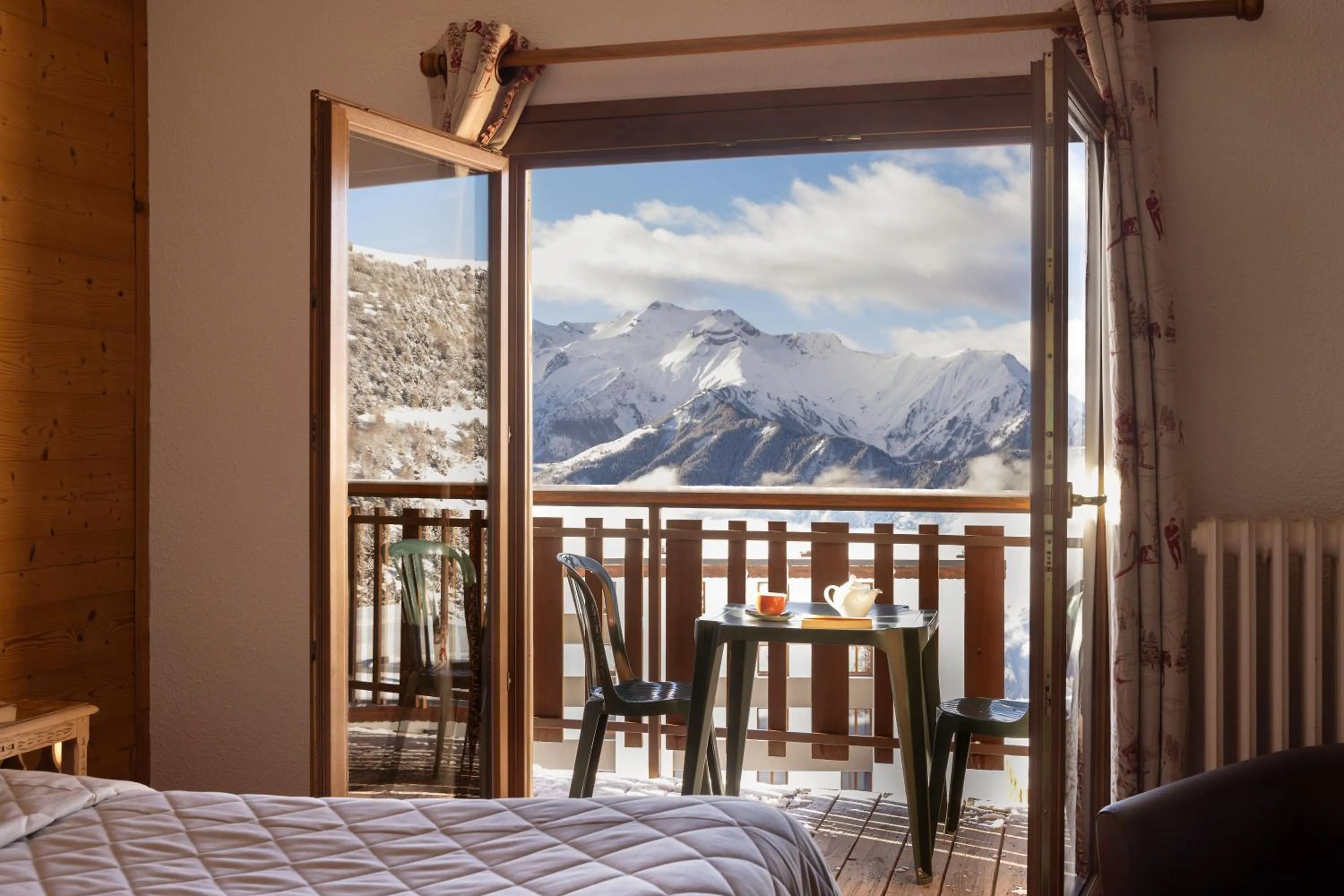 Winter, Bed in Le Castillan