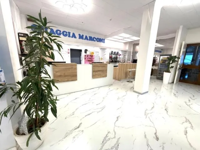 Lobby or reception in Hotel Spiaggia Marconi