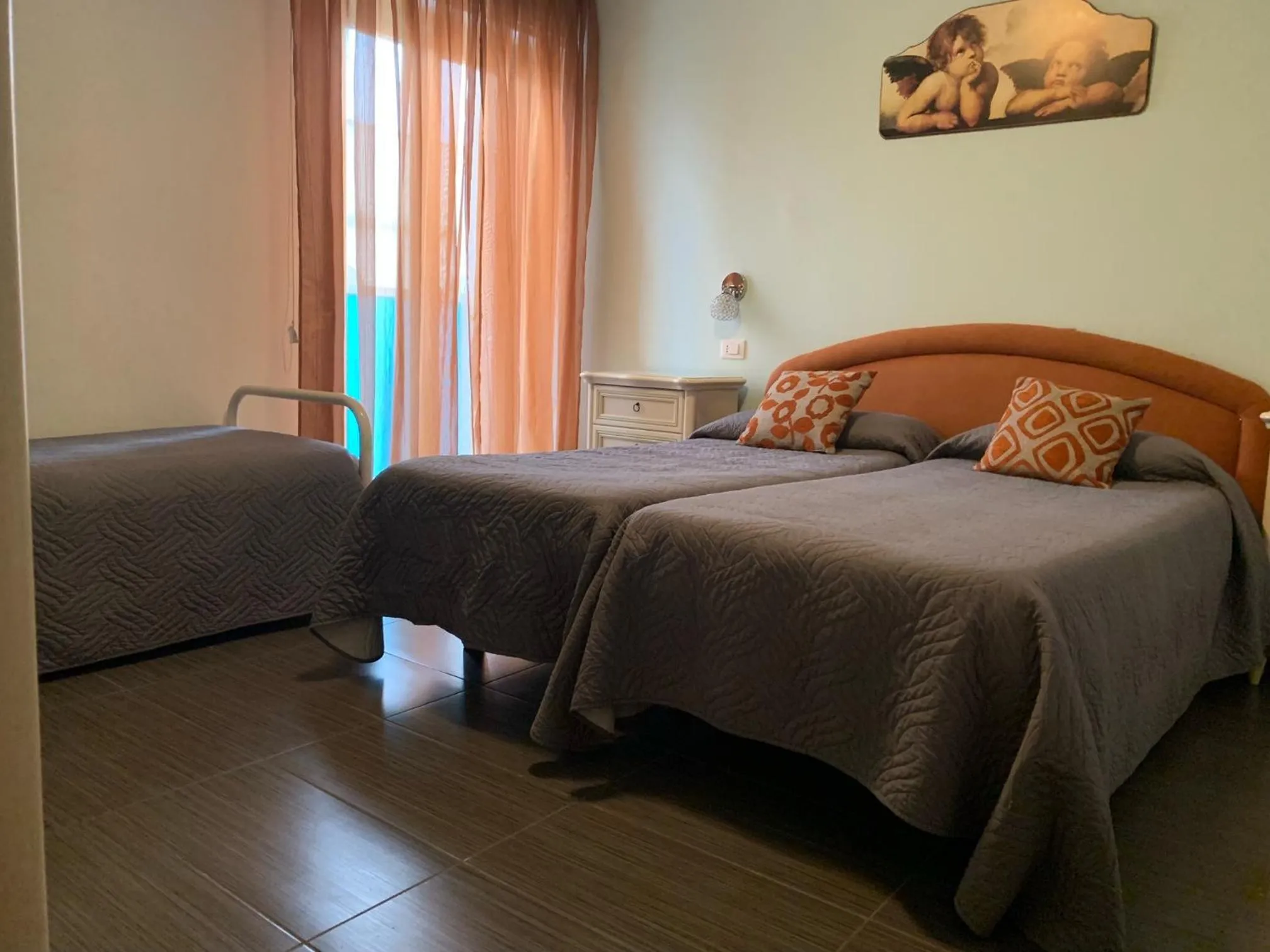 Bed in Hotel Spiaggia Marconi