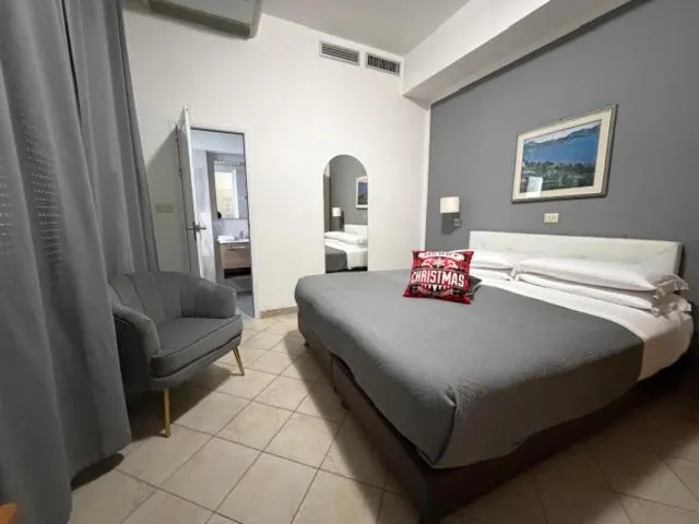 Bed in Hotel Spiaggia Marconi