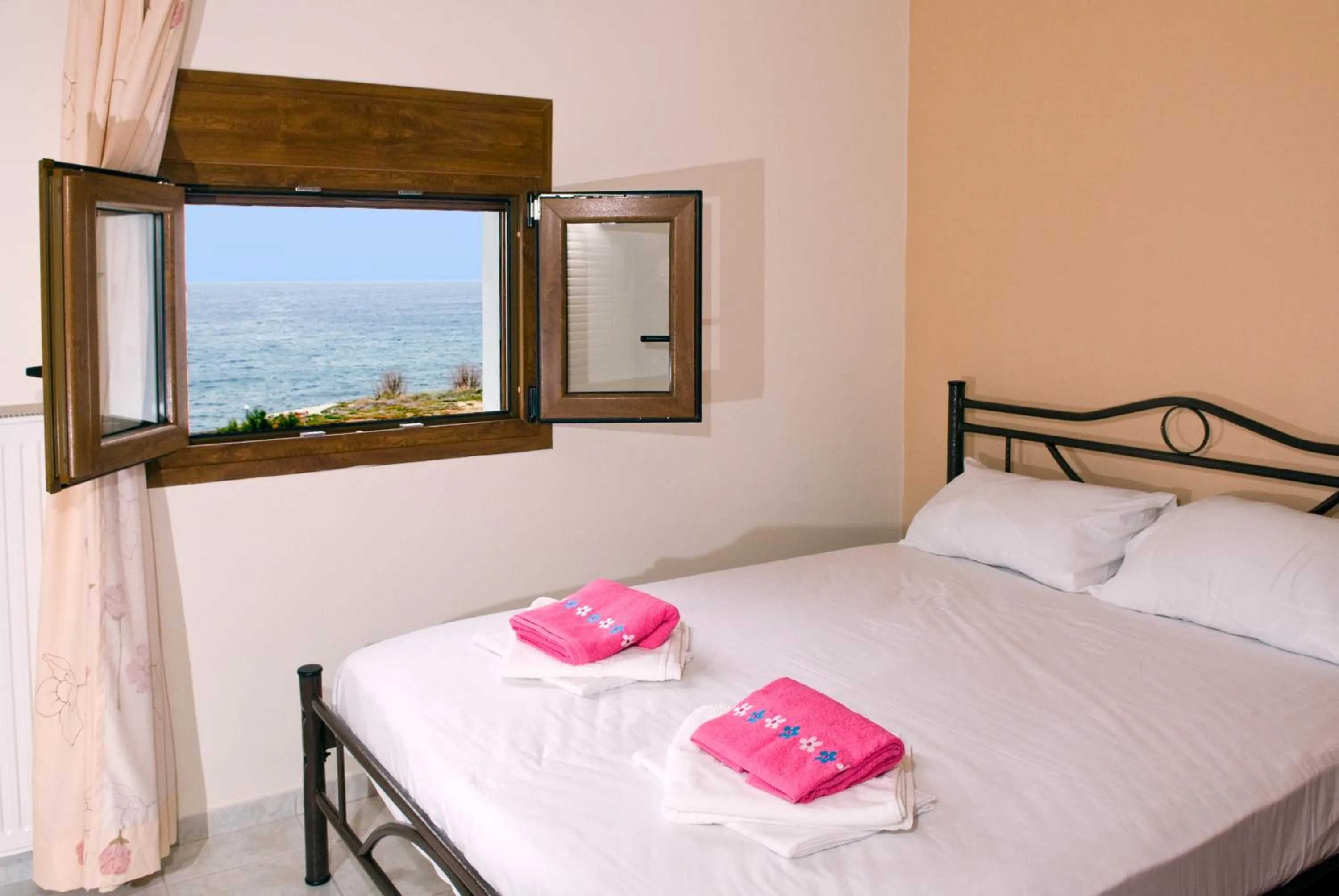 Bedroom, Bed in Christina Apartments