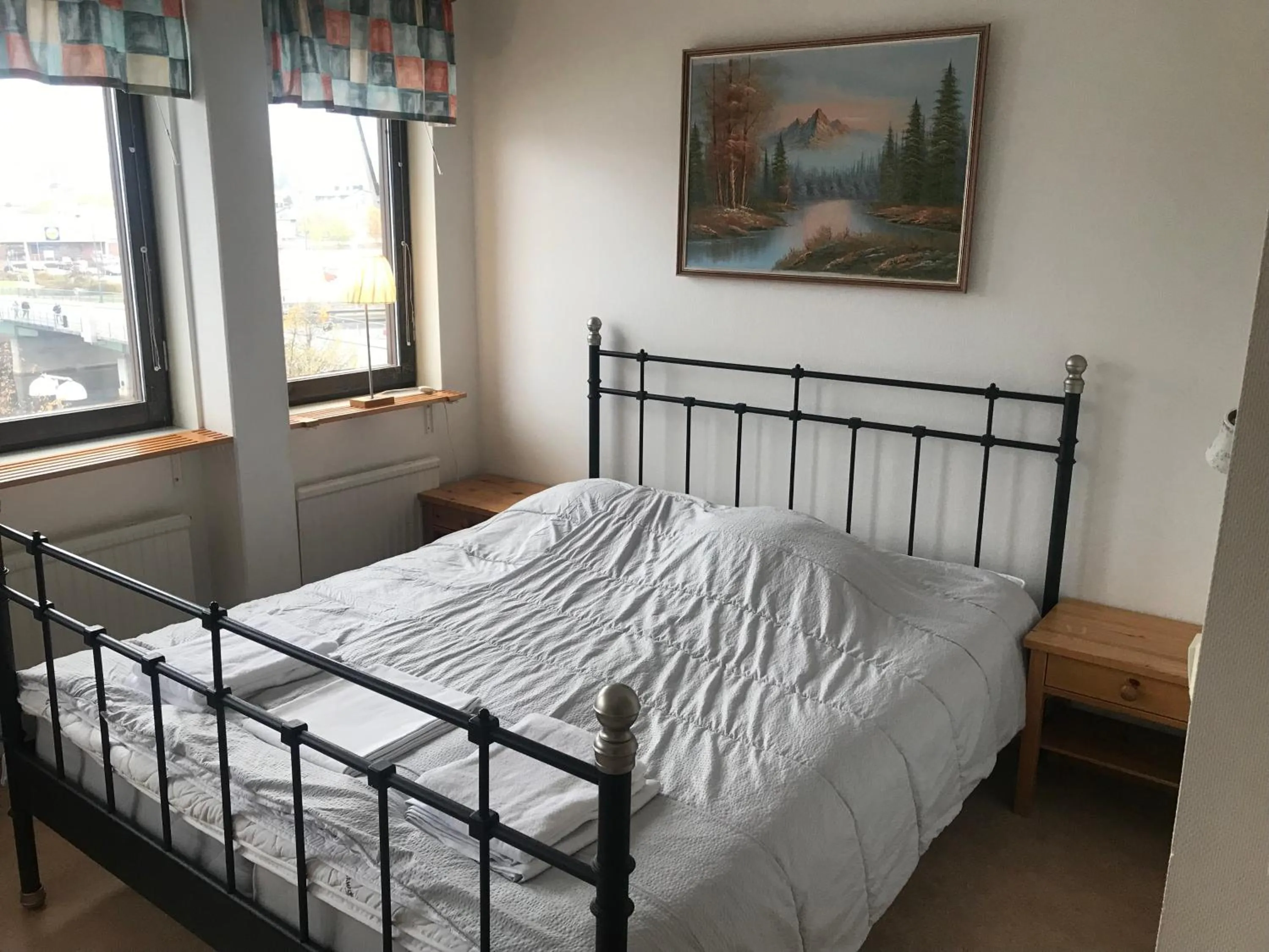 Bed in Nattvikens Vandrarhem