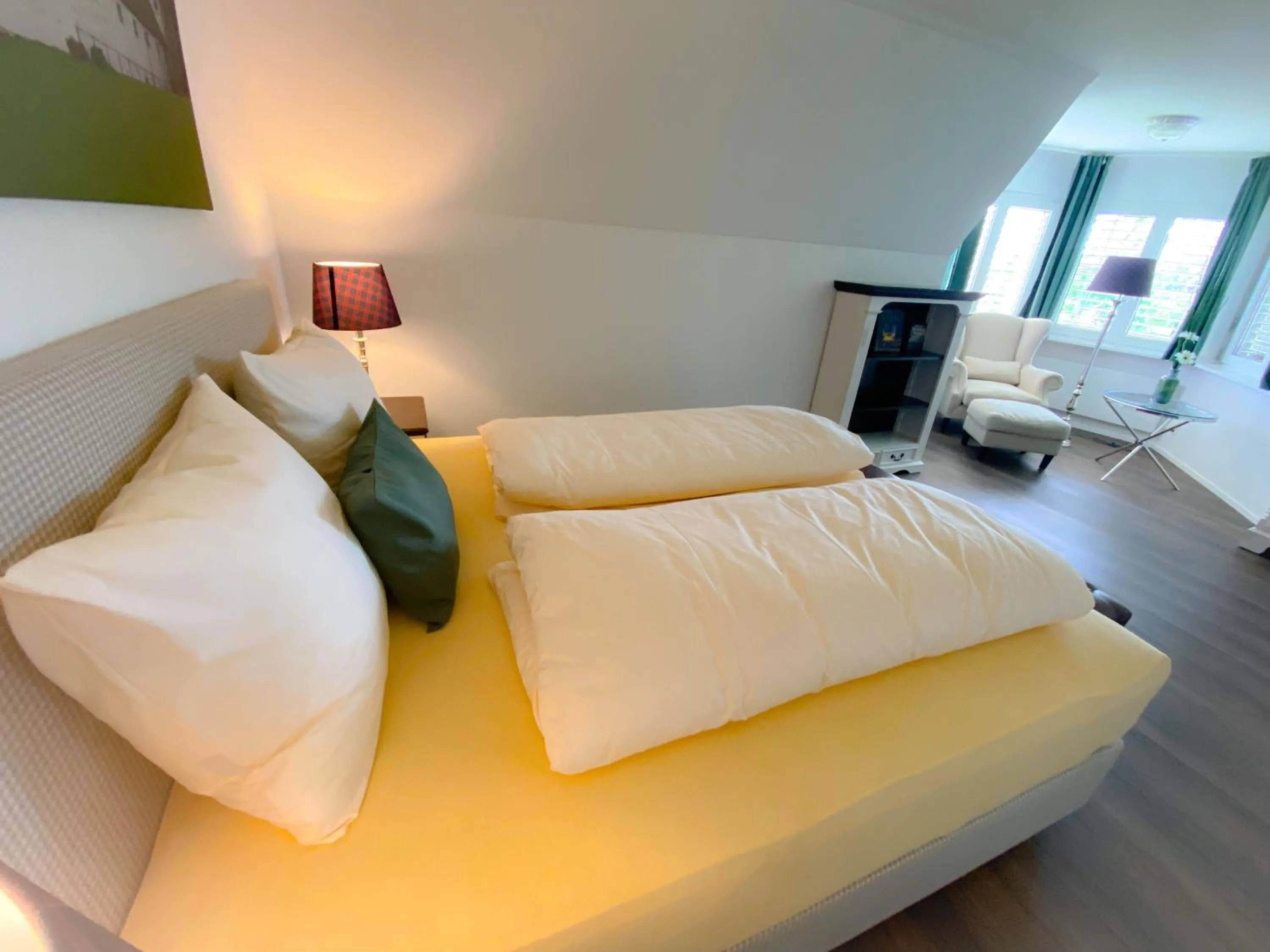 Bed in Trompeterschlössle Hotel & Residence